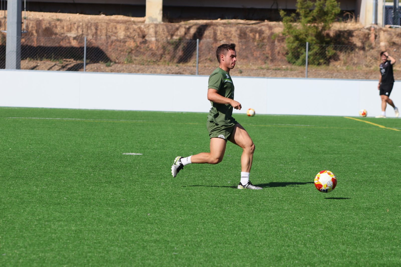 Primer entrenamiento de Mario Simón como entrenador de Unionistas