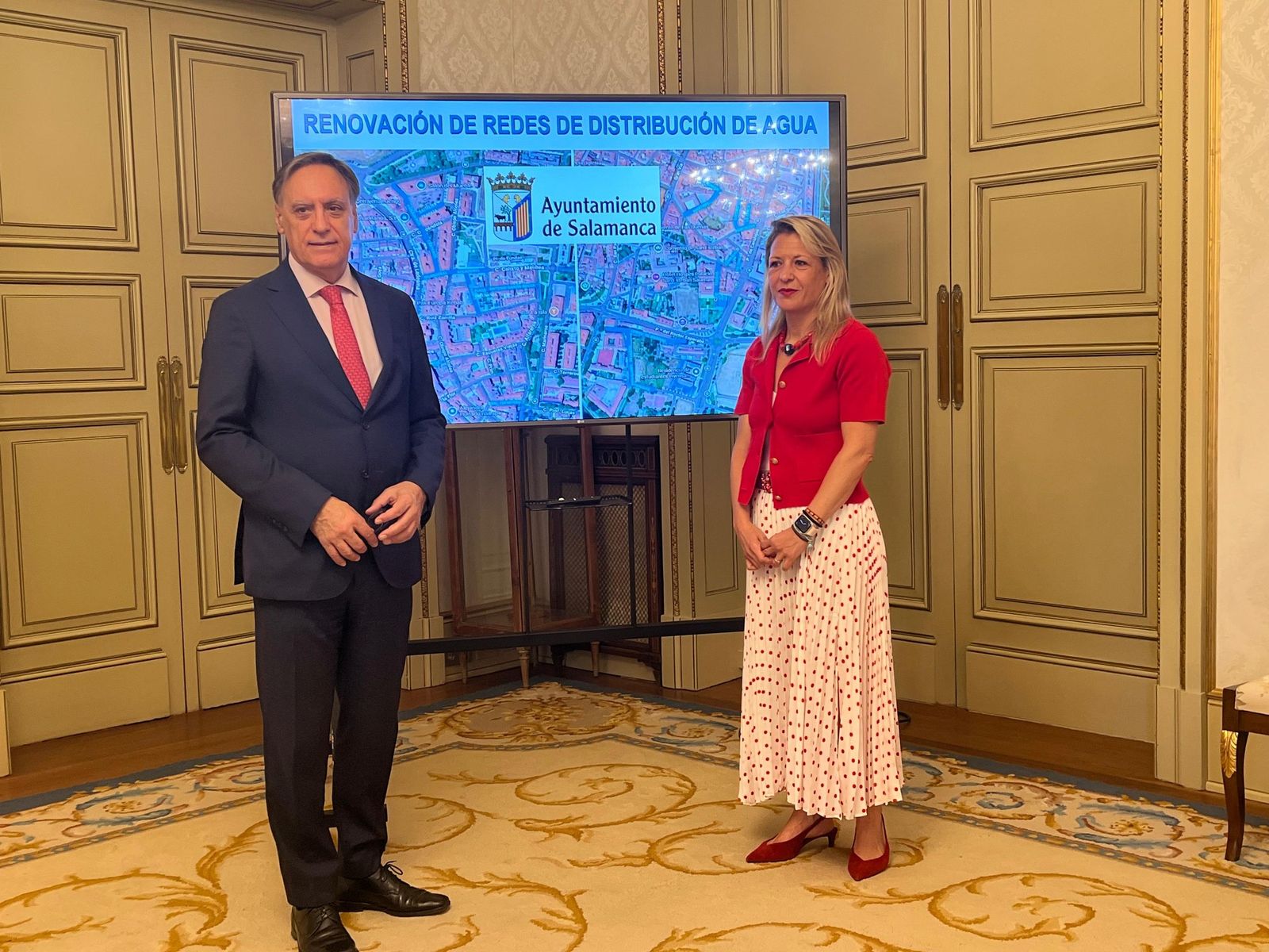 Presentación de nuevos proyectos de renovación de redes de abastecimiento de agua