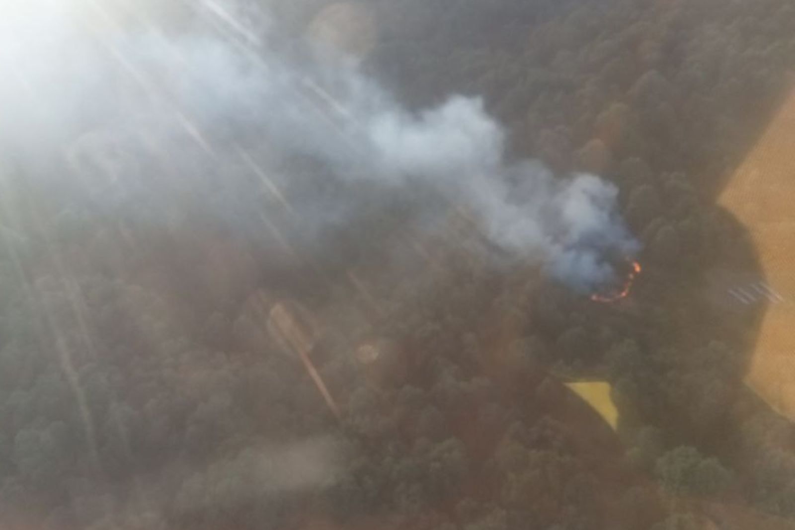 Incendio en Robleda