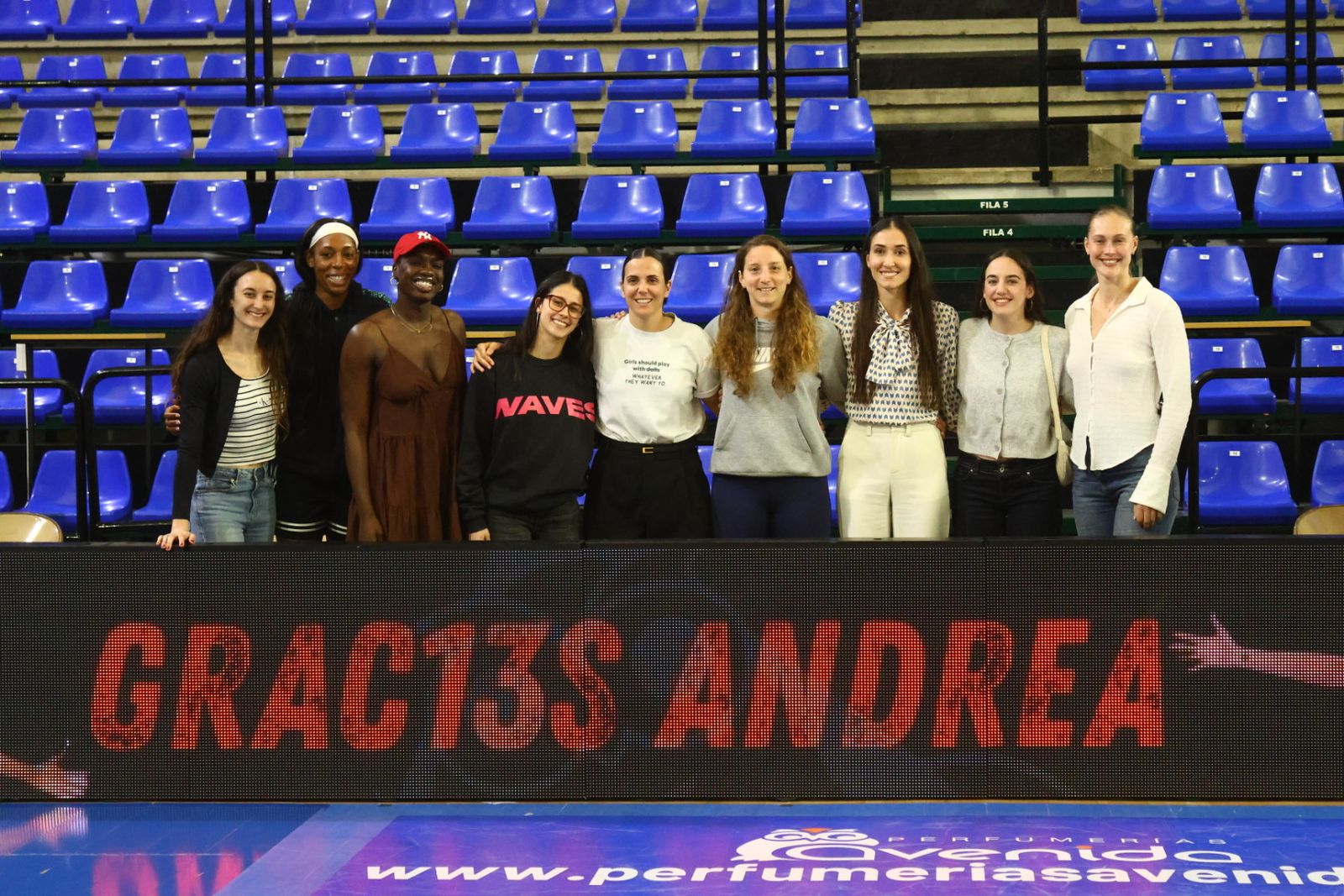 Despedida de Andrea Vilaró