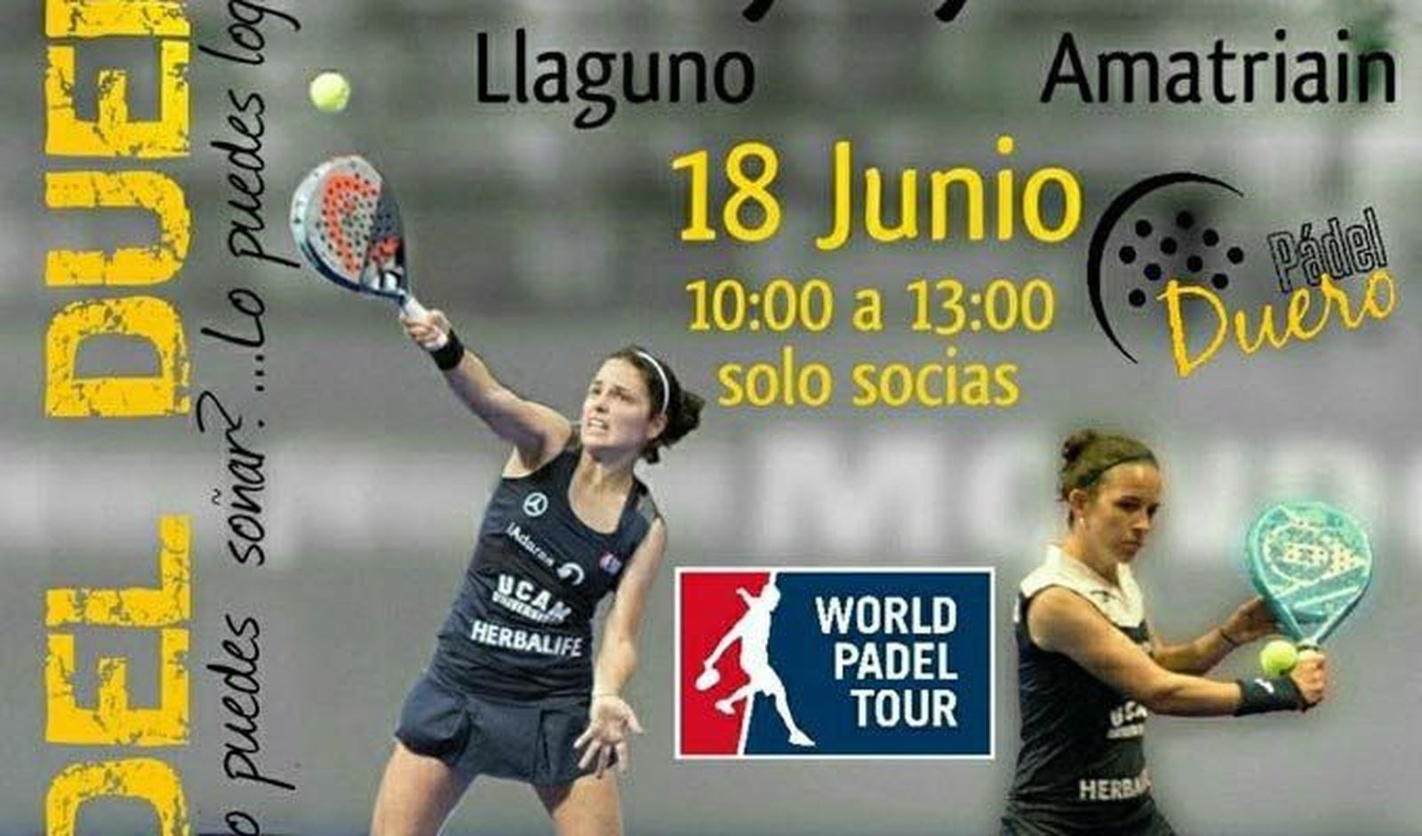 Pádel Duero celebra su fin de temporada con Patty Llaguno y Eli Amatriain