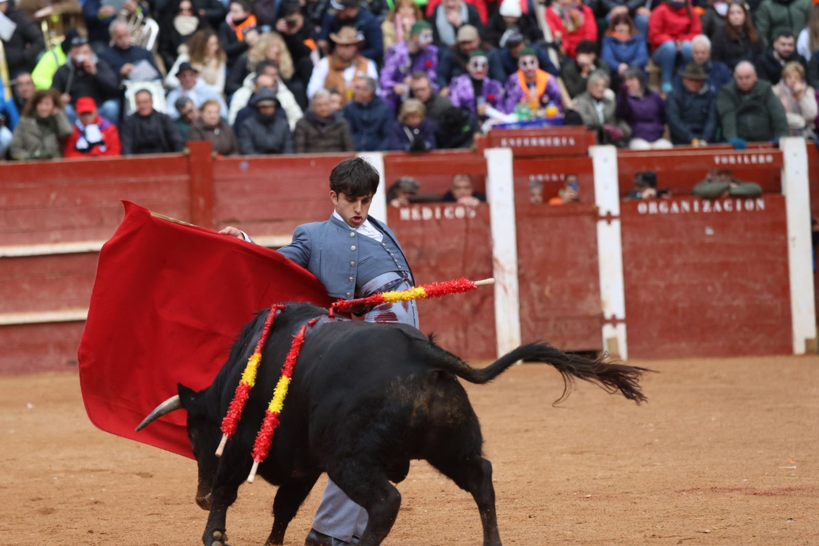 Novillada sin picadores del bolsín taurino y rejones en Ciudad Rodrigo