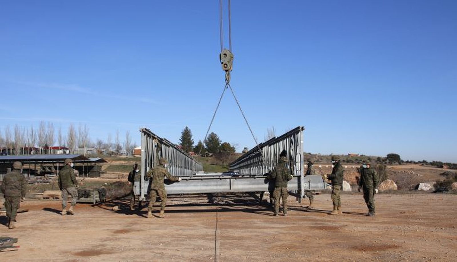 Entrenamientos de militares en Los Montalvos | Fotos: Andrea M