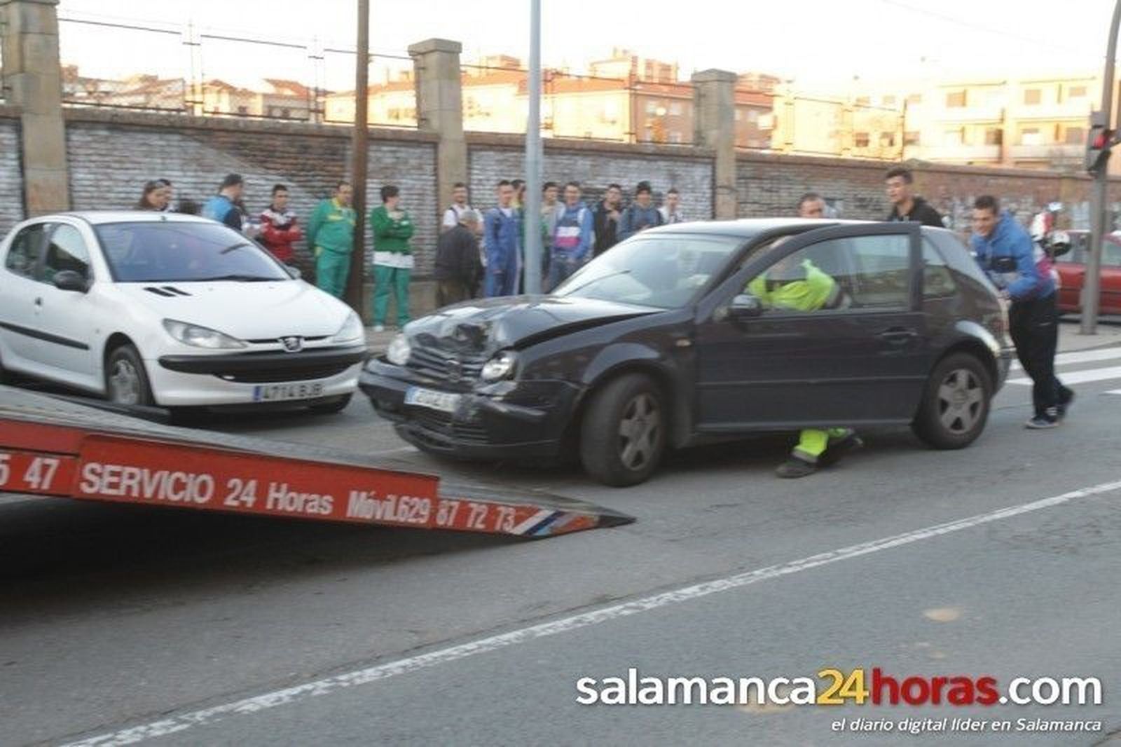 Accidente calle Colombia