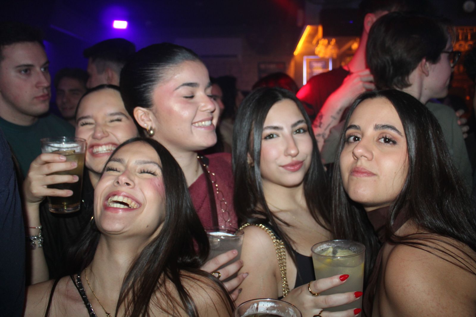 Salamanca de noche, sabado 24 de enero