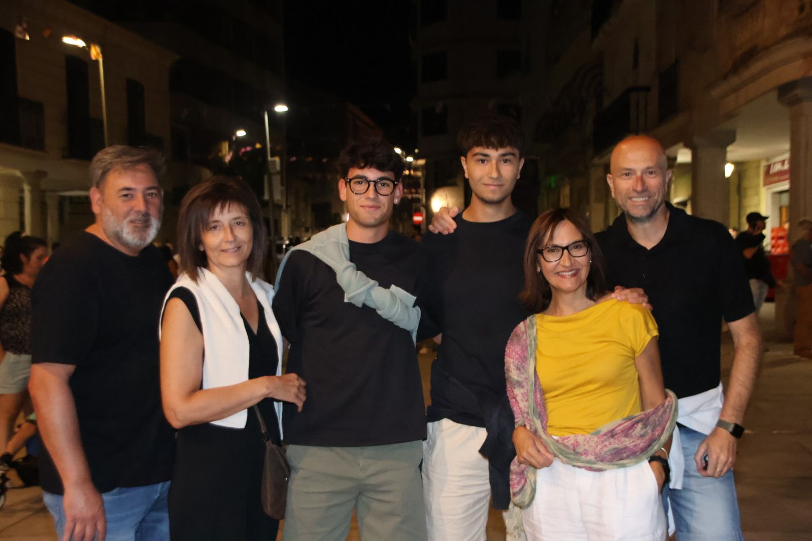Panorama en la plaza Mayor de Guijuelo