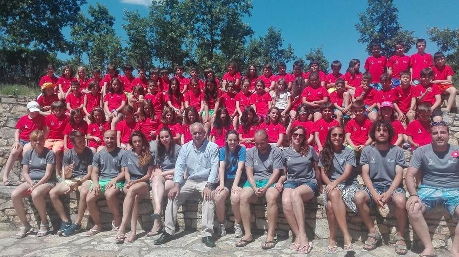 La Legoriza acoge cien escolares que participan en los campamentos de verano de la Diputación