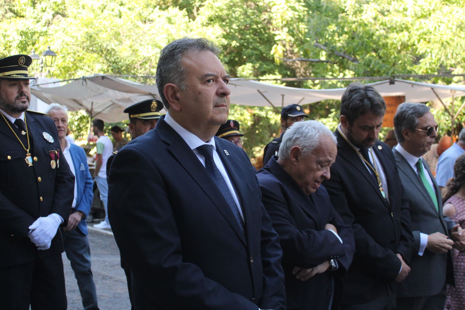 Béjar, misa y procesión en el santuario de Nuestra Señora del Castañar