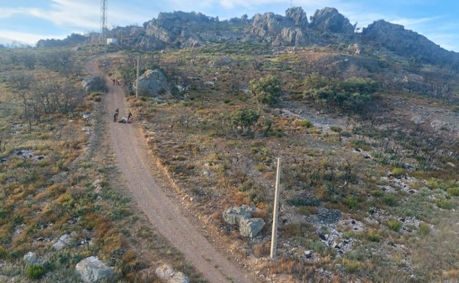 Rescatada una mujer de 74 años tras caerse mientras hacía senderismo en la provincia de Zamora