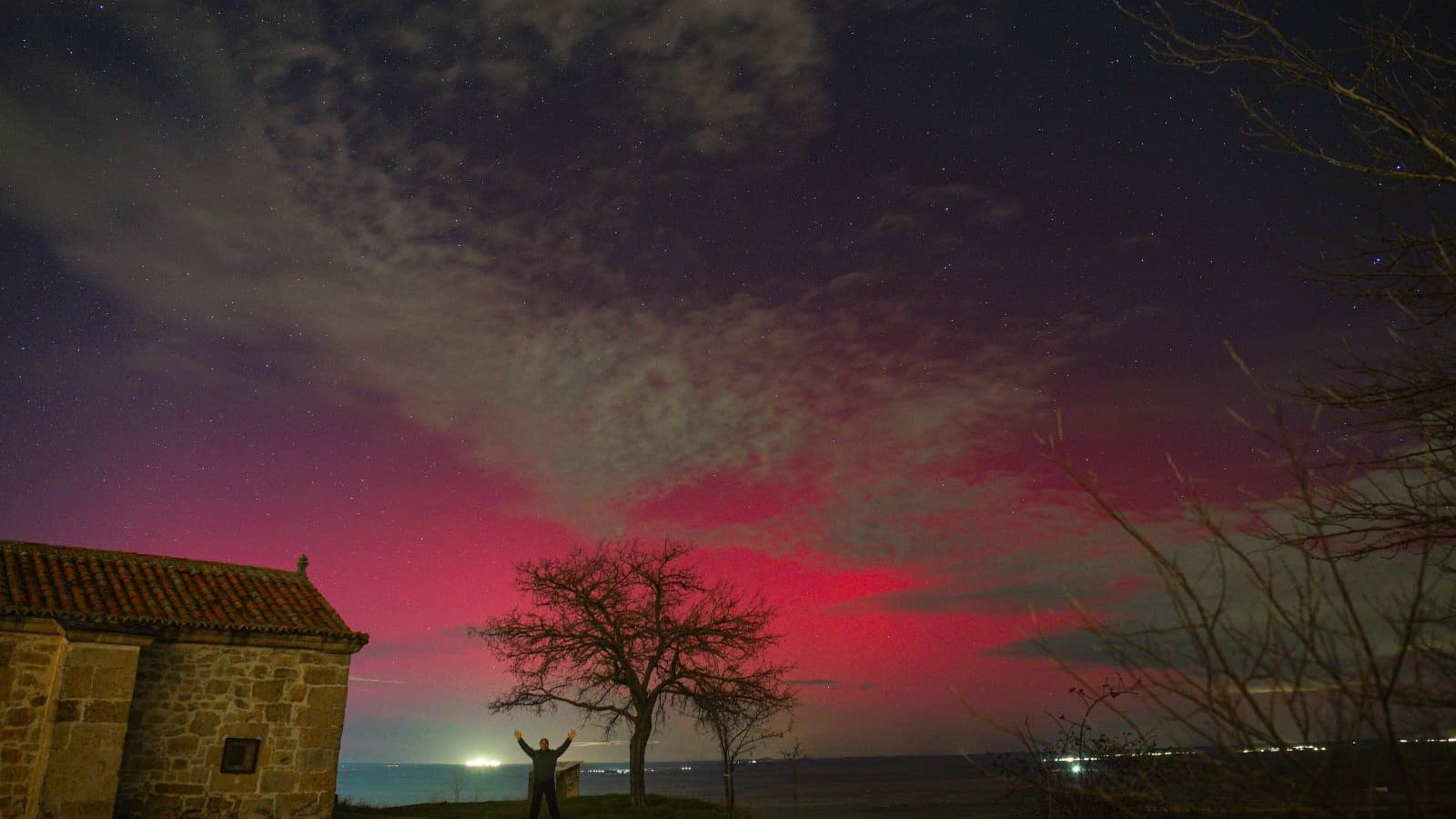 Aurora Boreal en la Ermita del Viso