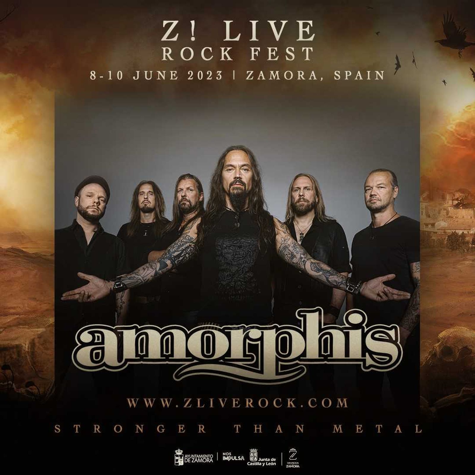 Amorphis, confirmado para el Z! Live