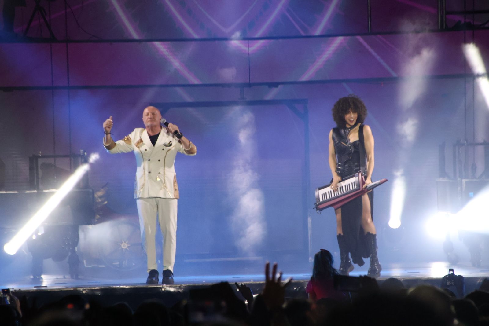 Panorama en la plaza Mayor de Guijuelo