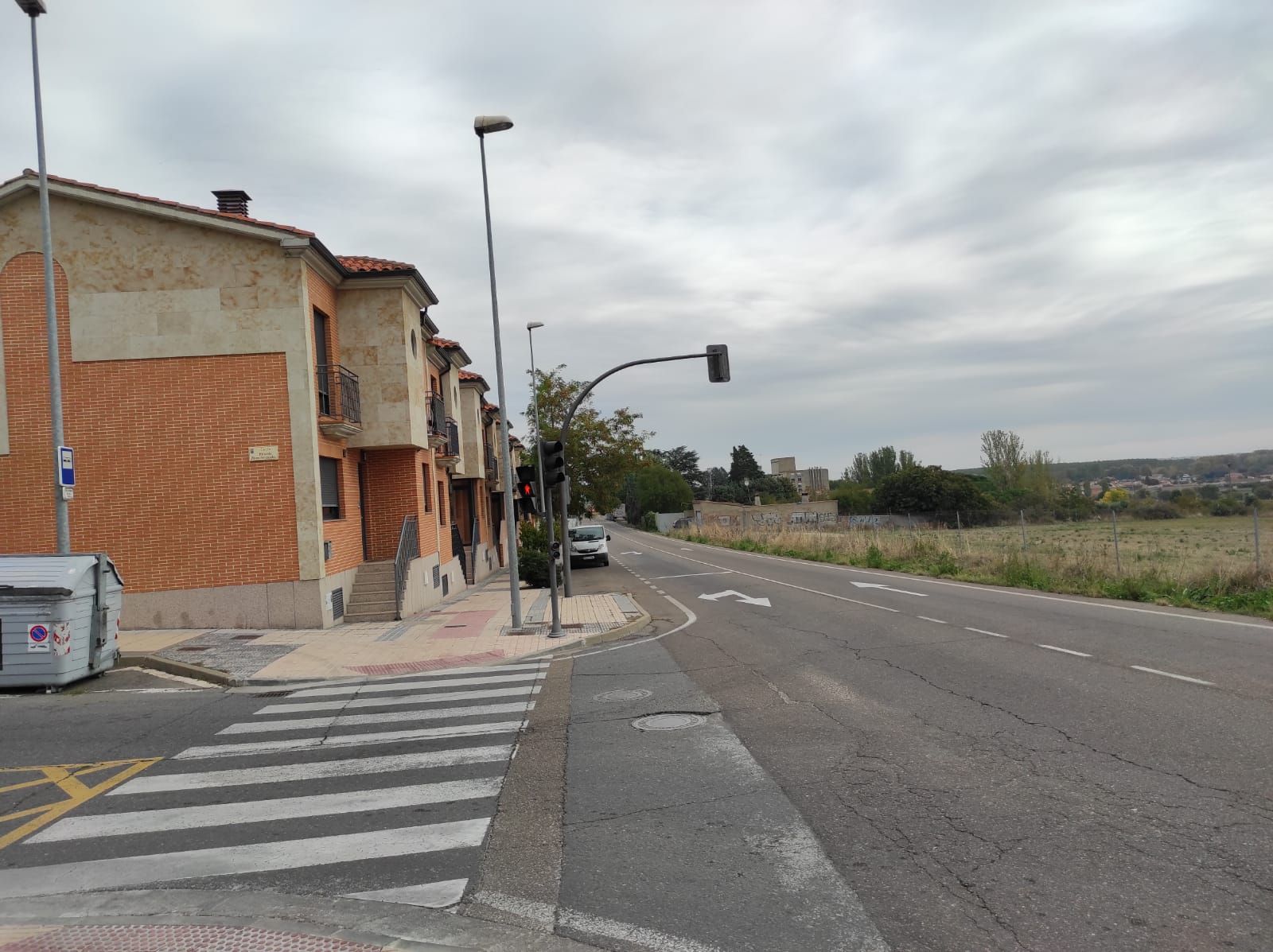Descampado junto a la carretera de Aldealengua