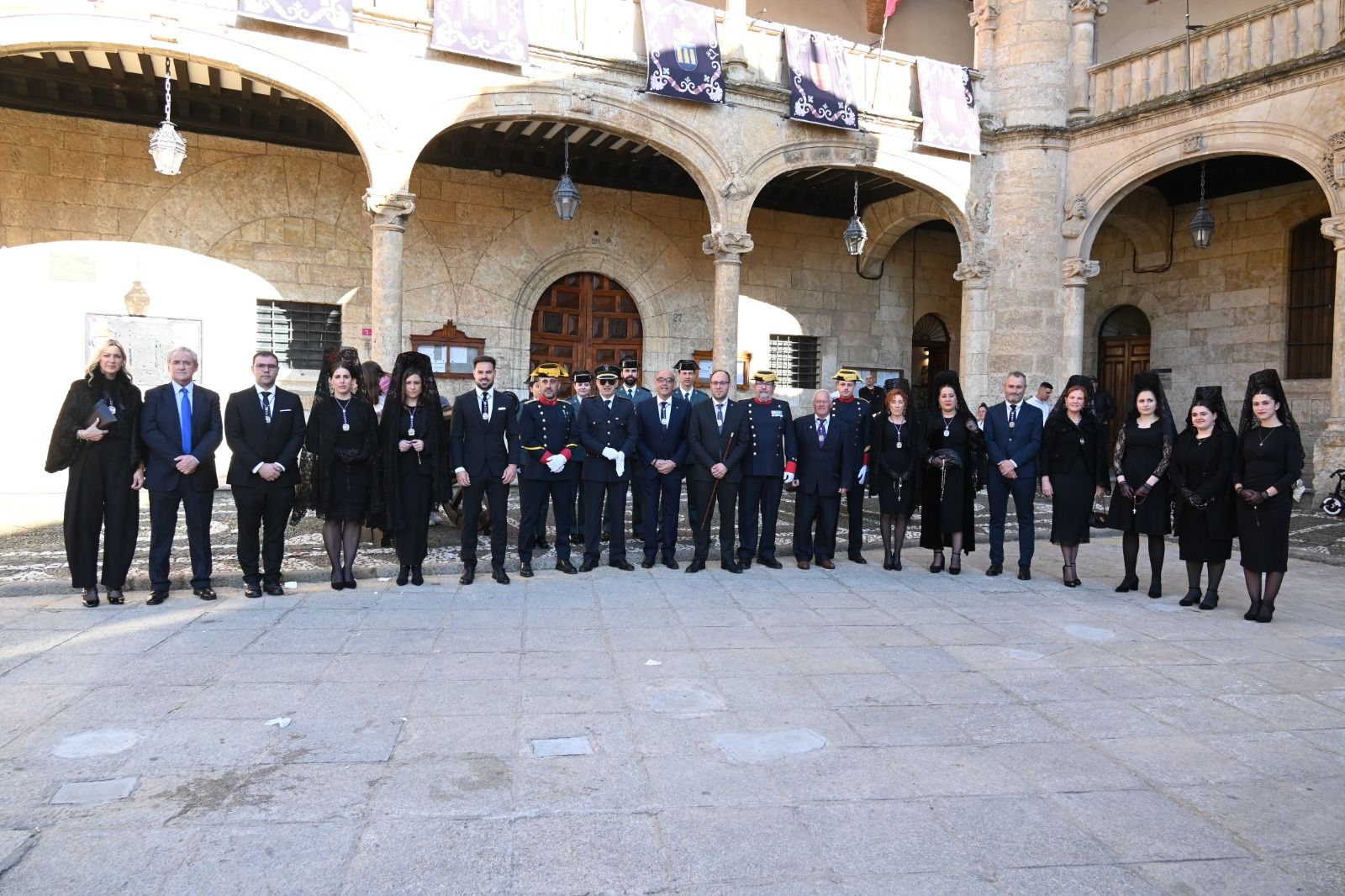 El Santo Entierro vuelve a unir en un acto de fe a las siete cofradías de Ciudad Rodrigo