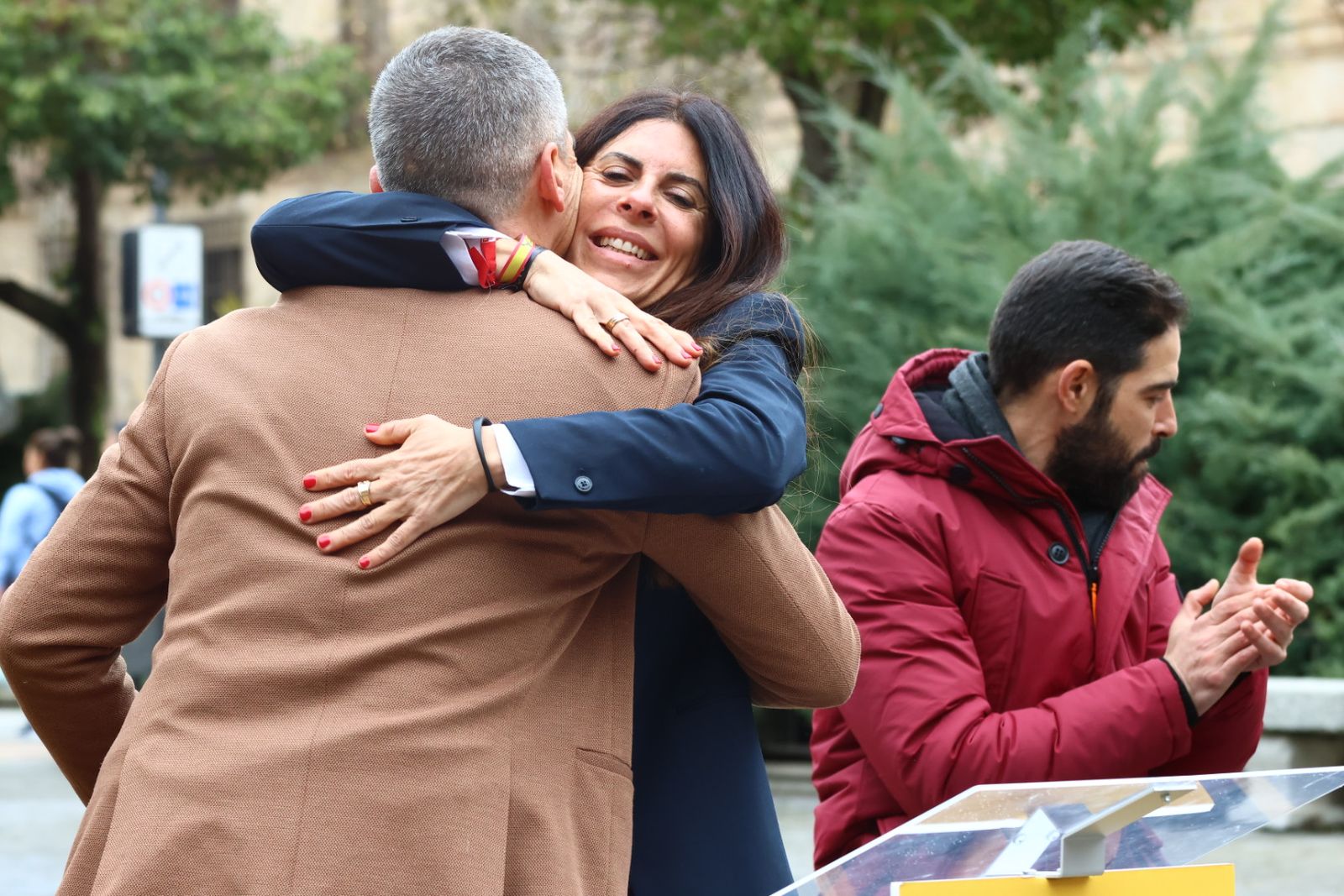 Acto de campaña de Nueve Castilla y León en la Plaza de Los Bandos