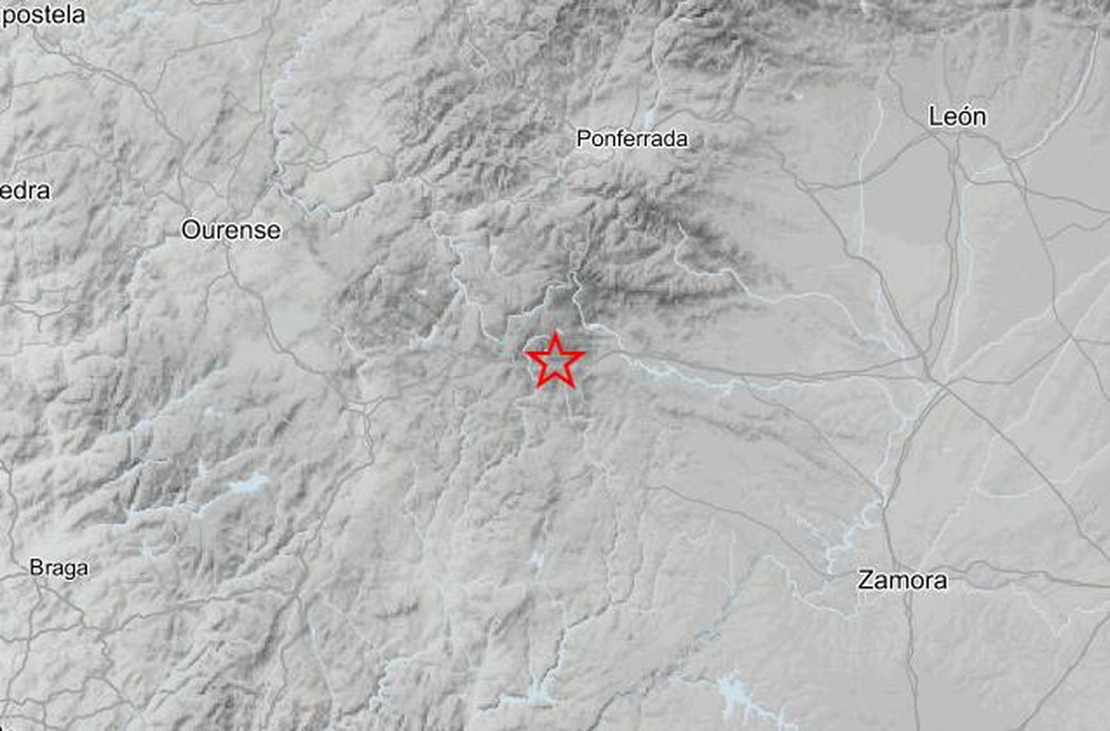 epicentro del terremoto. Zamora24horas