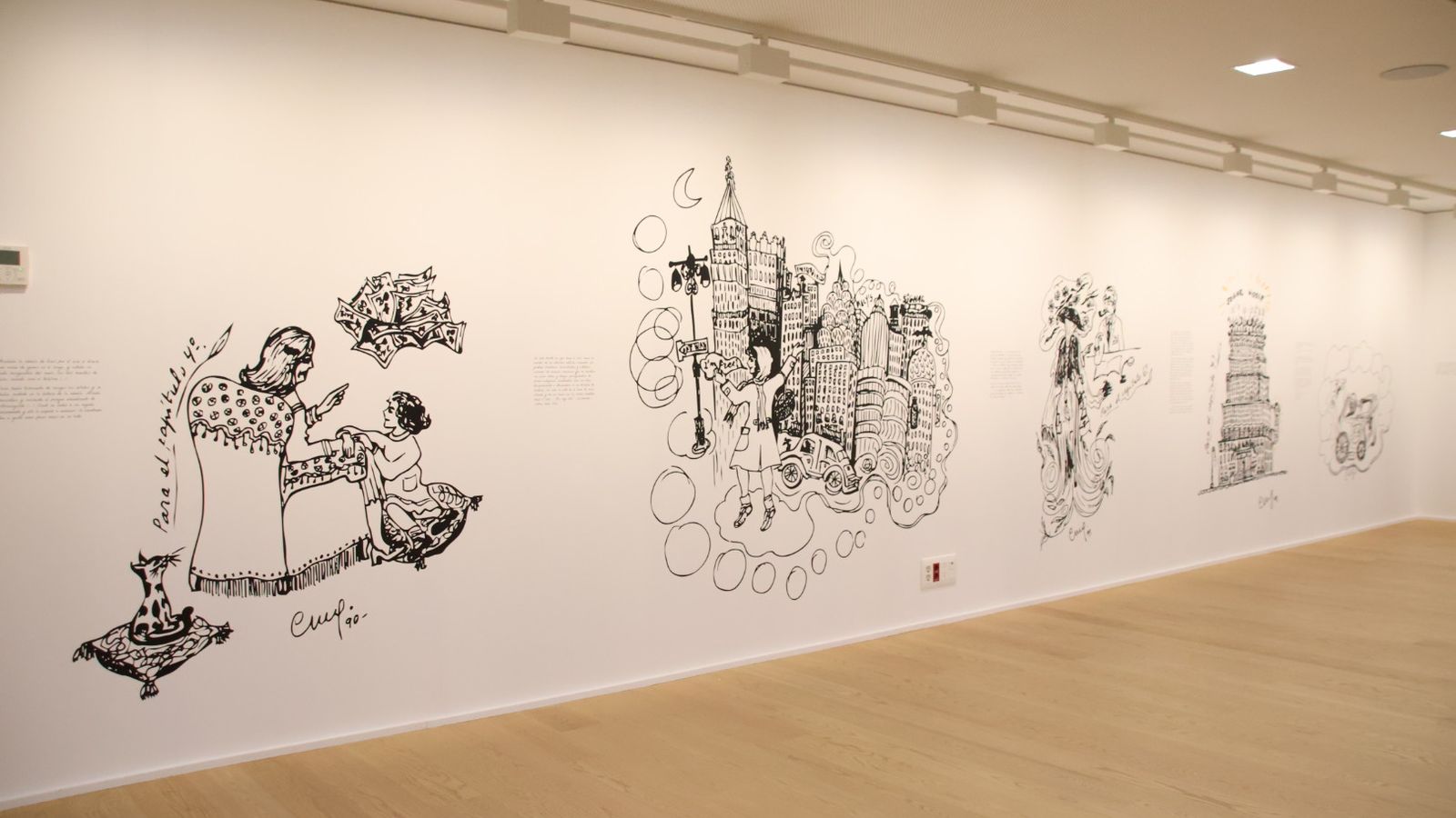  El Servicio de Actividades Culturales de la Universidad de Salamanca presenta la exposición “Caperucita en Manhattan y otros cuentos”