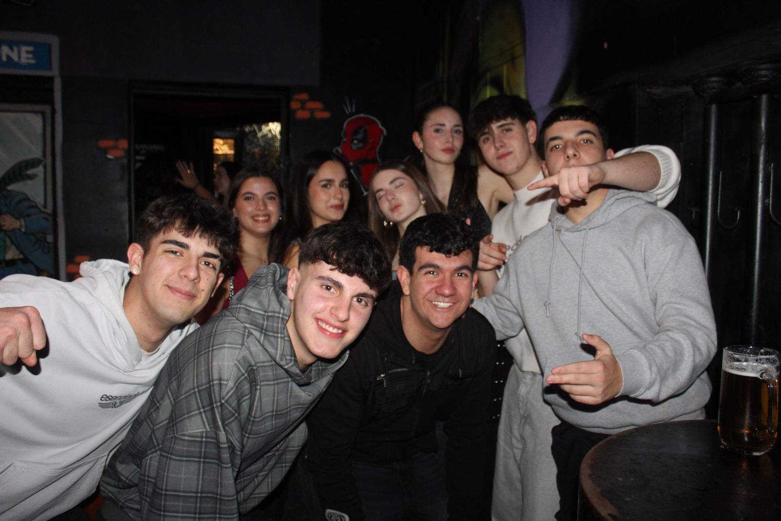 Salamanca de noche, jueves 5 de febrero