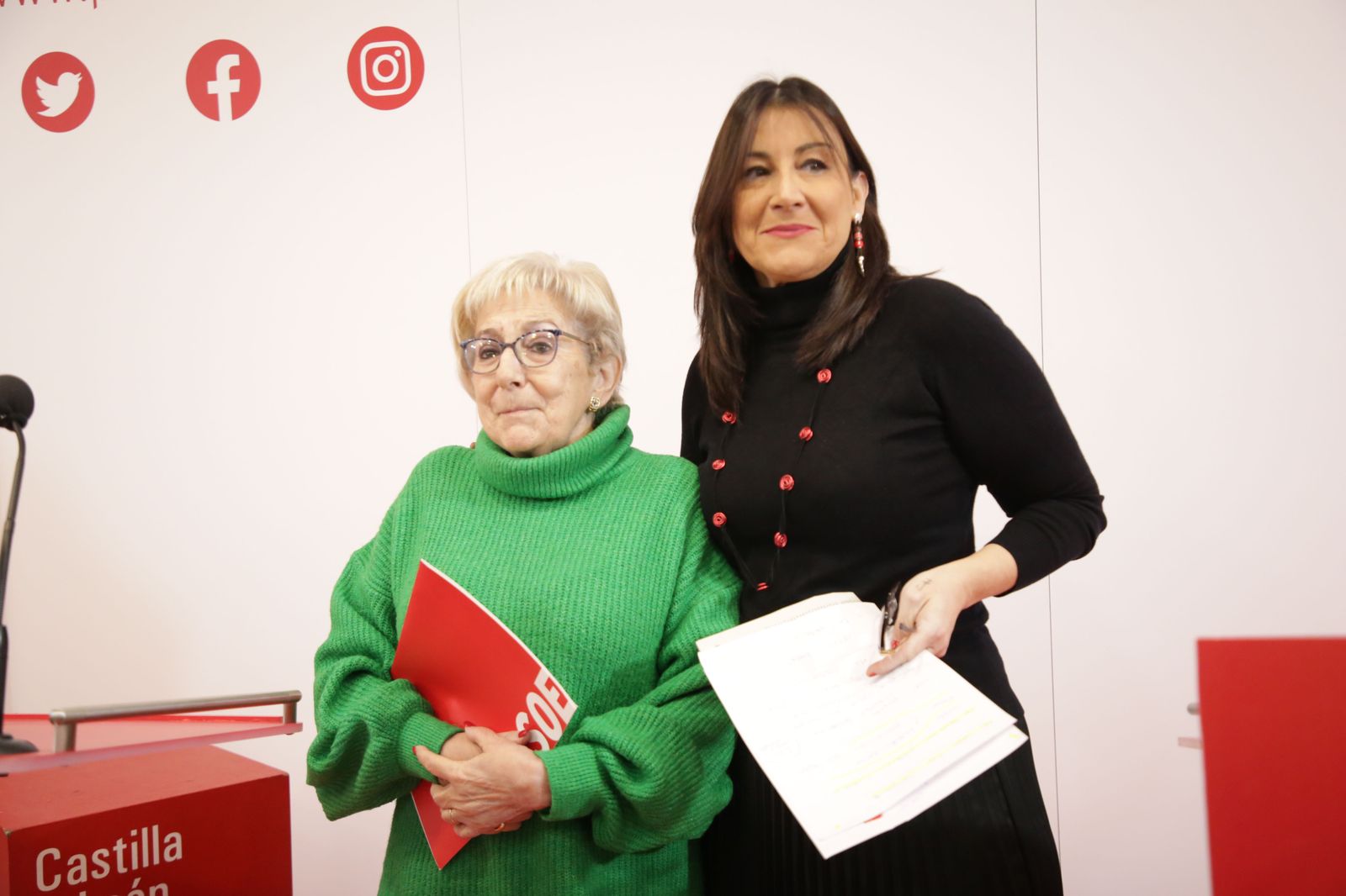 Inmaculada García Rioja y Ana Sánchez