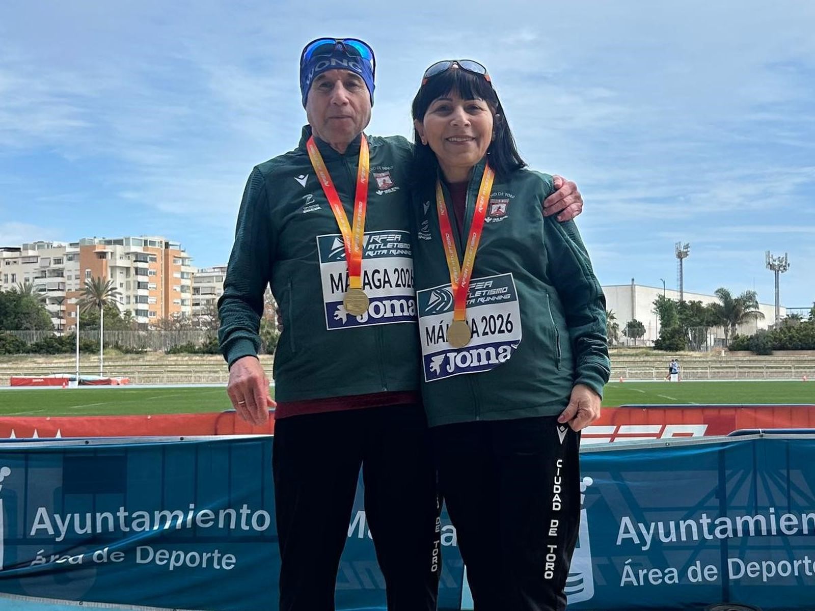 Los dos Campeones de España en Malaga