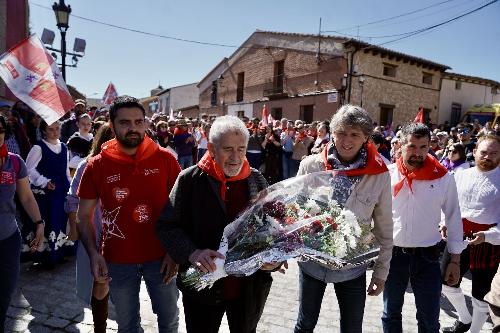 Miriam Chacón  ICAL. El PSOE en la celebración de la fiesta de Castilla y León en Villalar de los Comuneros