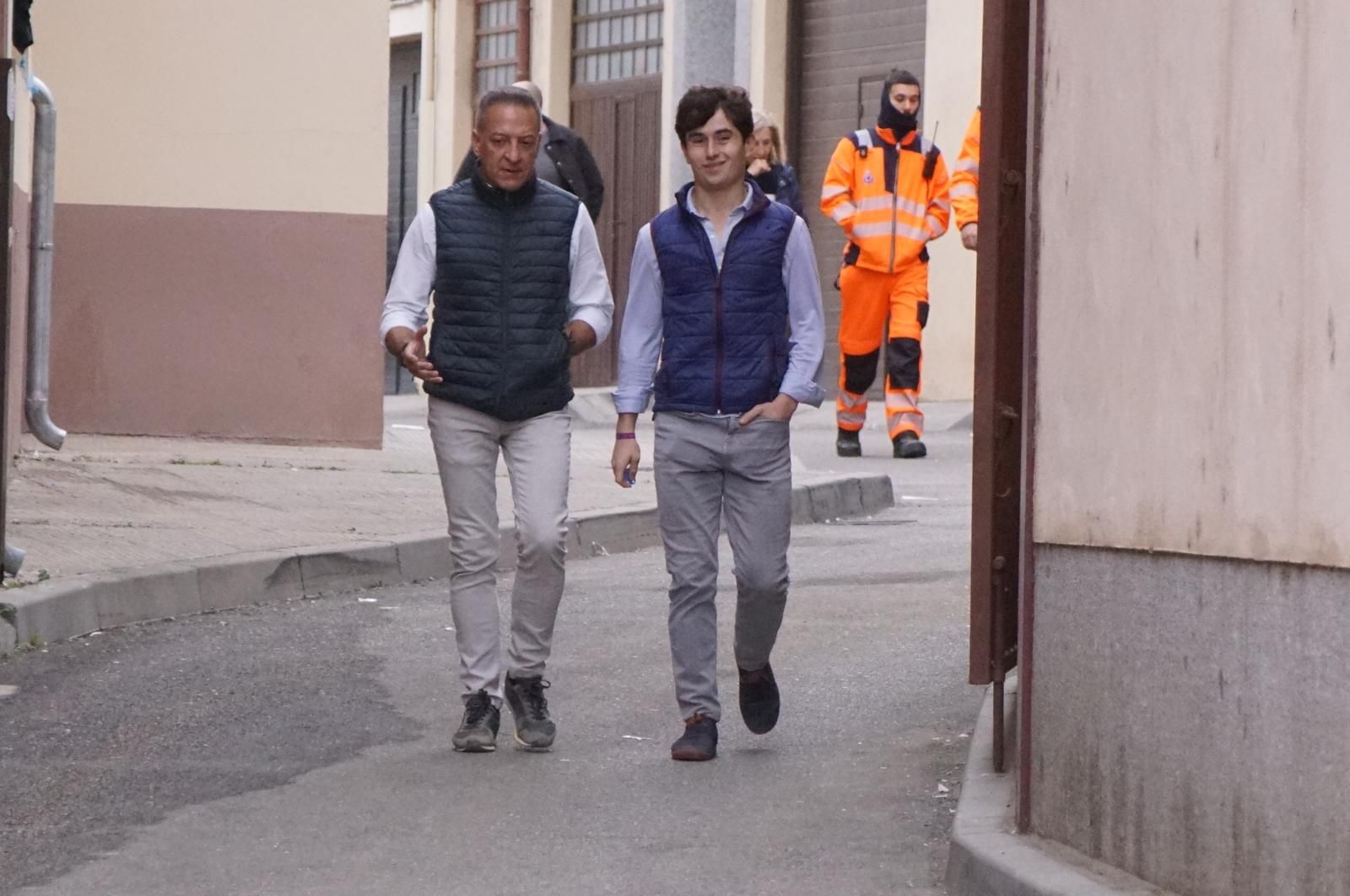 Alba de Tormes celebra un encierro, capea y encierro de minibueyes