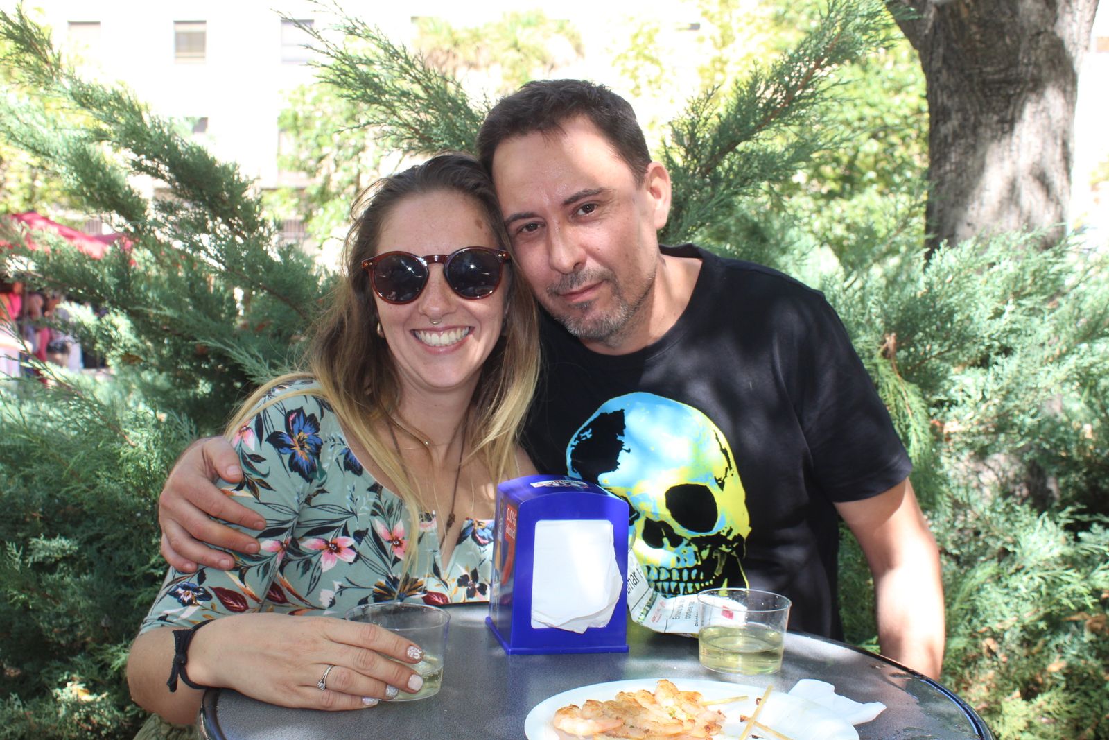 Ambiente en la Feria de Día en el mediodía de este jueves