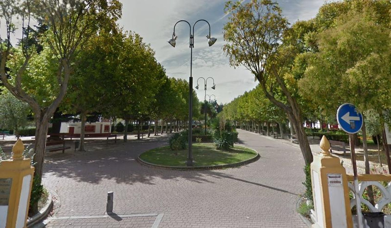 Parque La Glorieta en Ciudad Rodrigo. Foto Google Maps