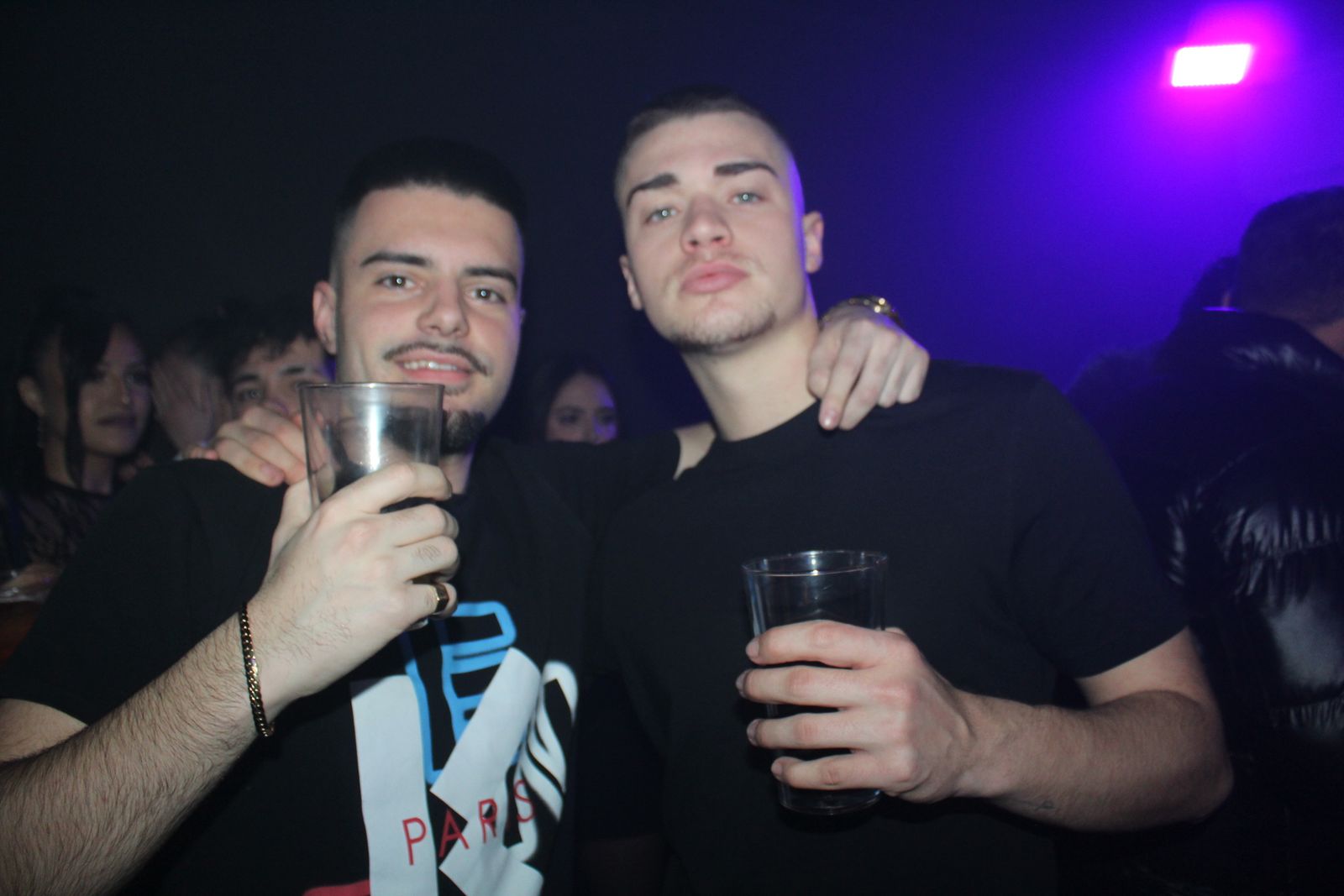 Salamanca de noche, sabado 24 de enero