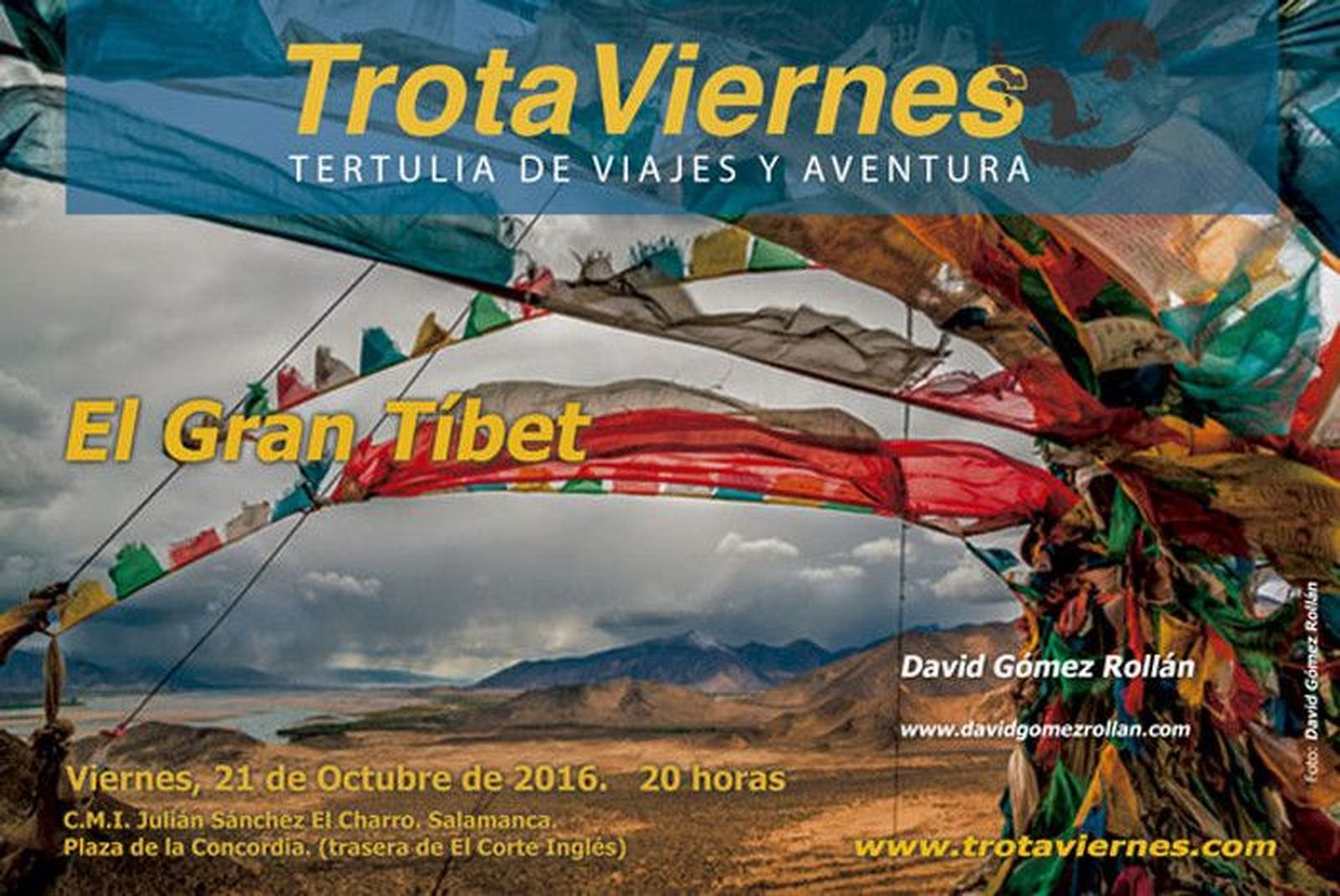 David Gómez Rollán proyecta El Gran Tíbet