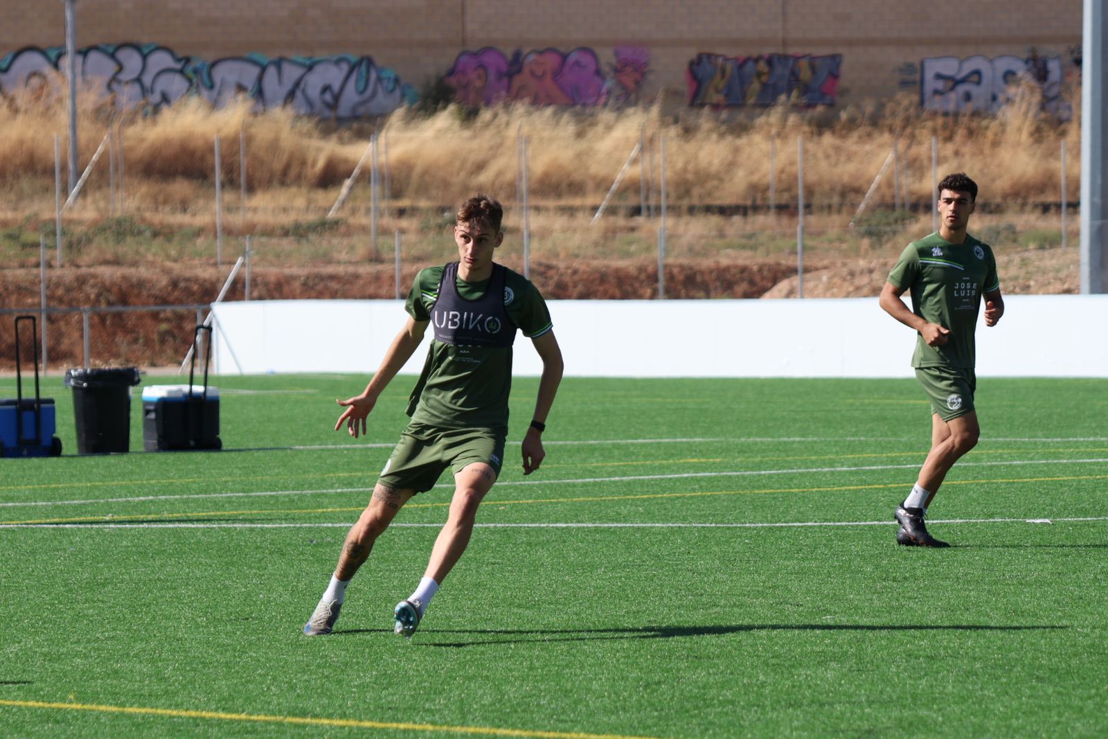 Primer entrenamiento de Mario Simón como entrenador de Unionistas