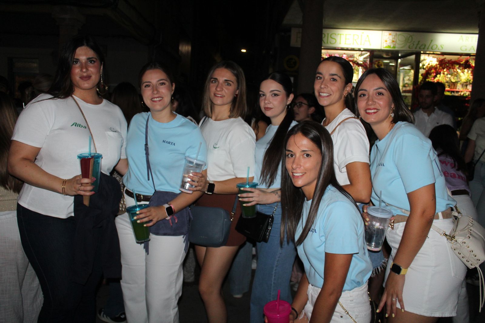 Salamanca de noche, sábado 16 de agosto