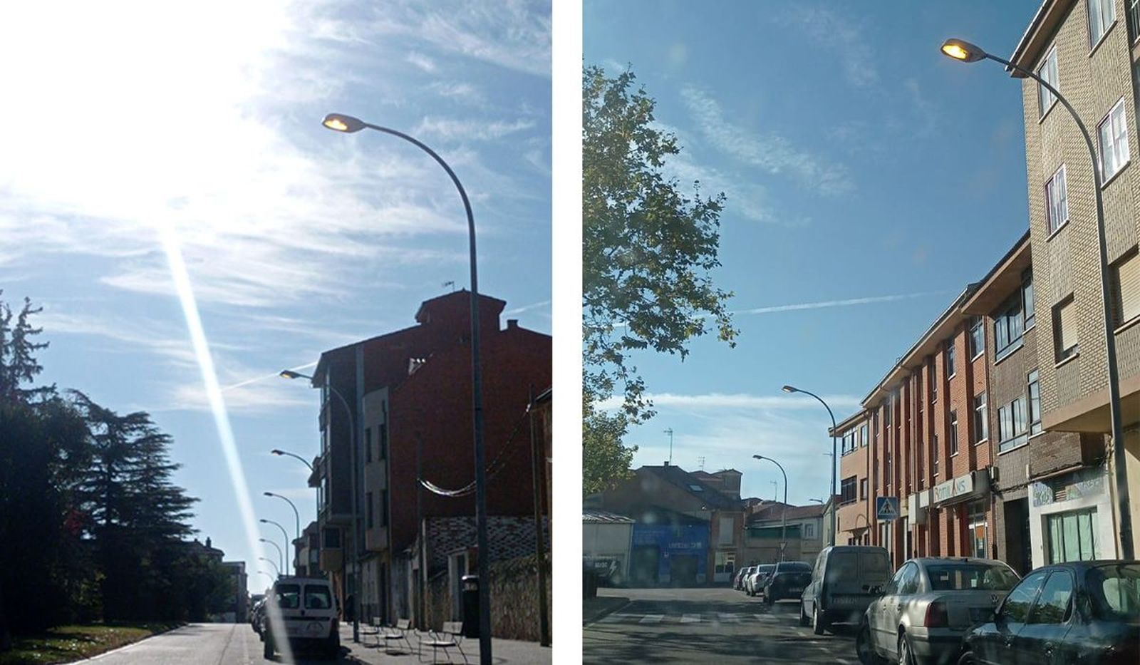 Farolas encendidas San José Obrero