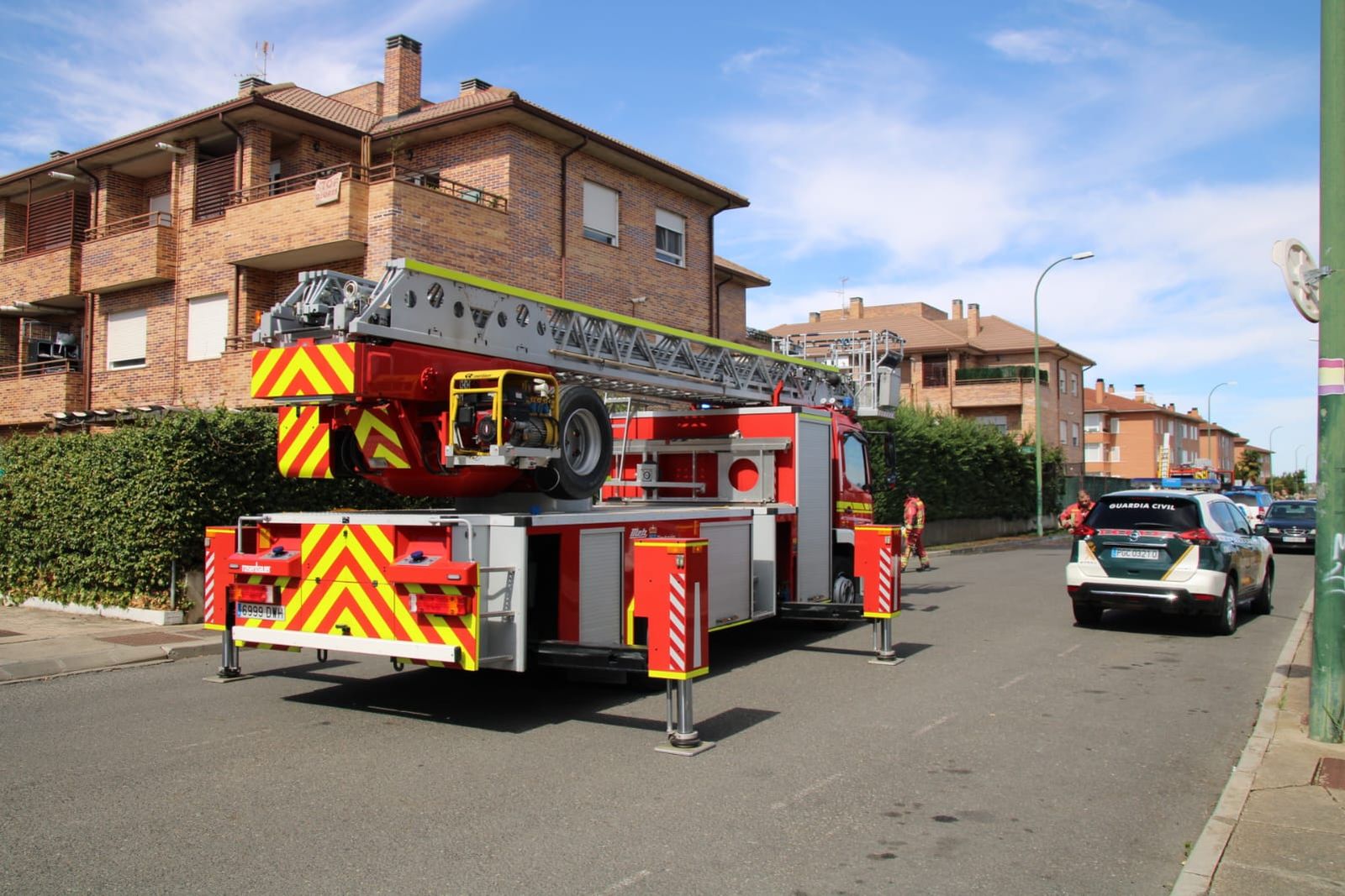 Incendio en una casa de Villamayor junto al Parque Científico