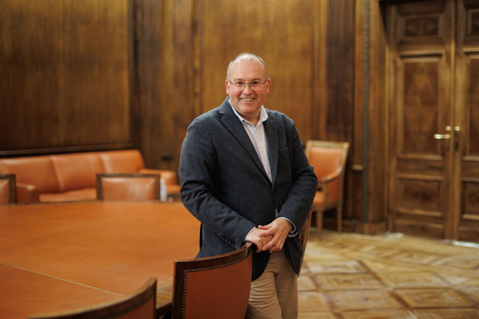 El portavoz del PP en el Congreso, Miguel Ángel Tellado. Foto de EP