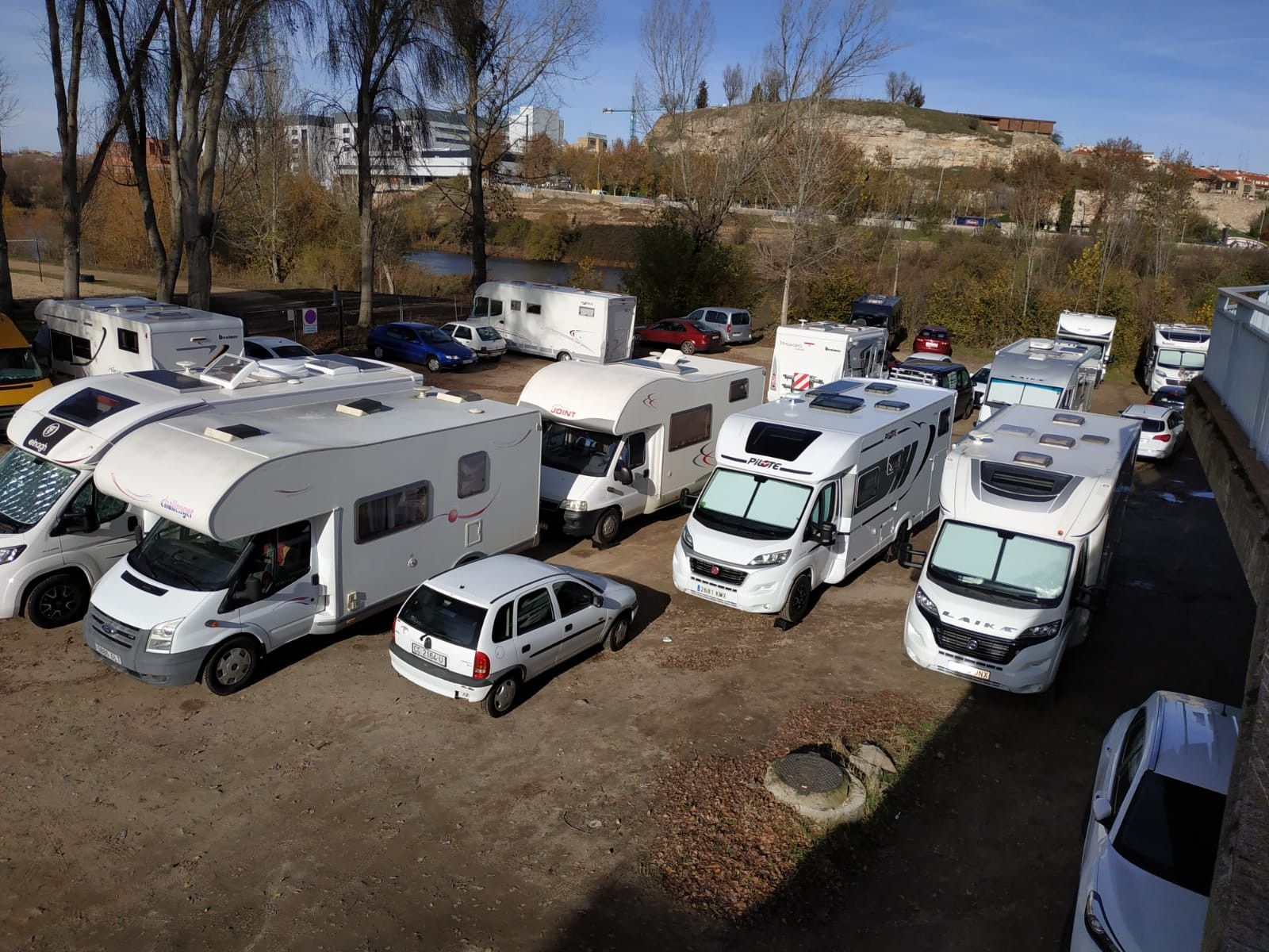 Caravanas en Salas Bajas, Salamanca