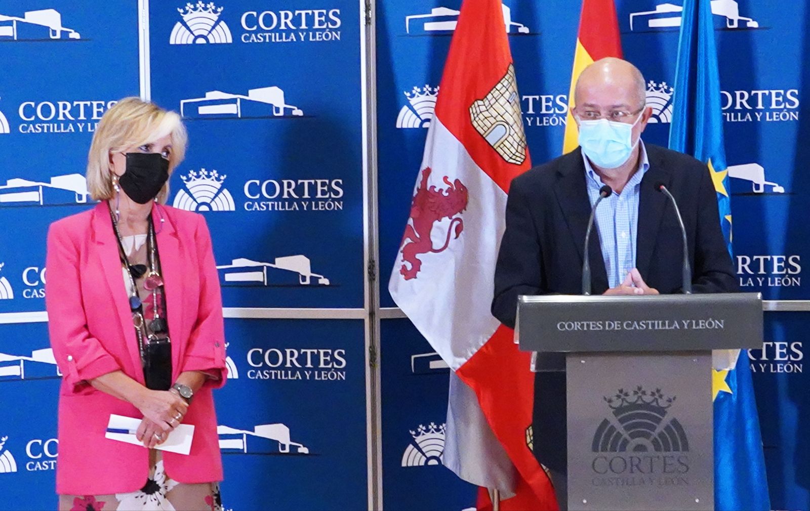 Rueda de prensa de Francisco Igea.