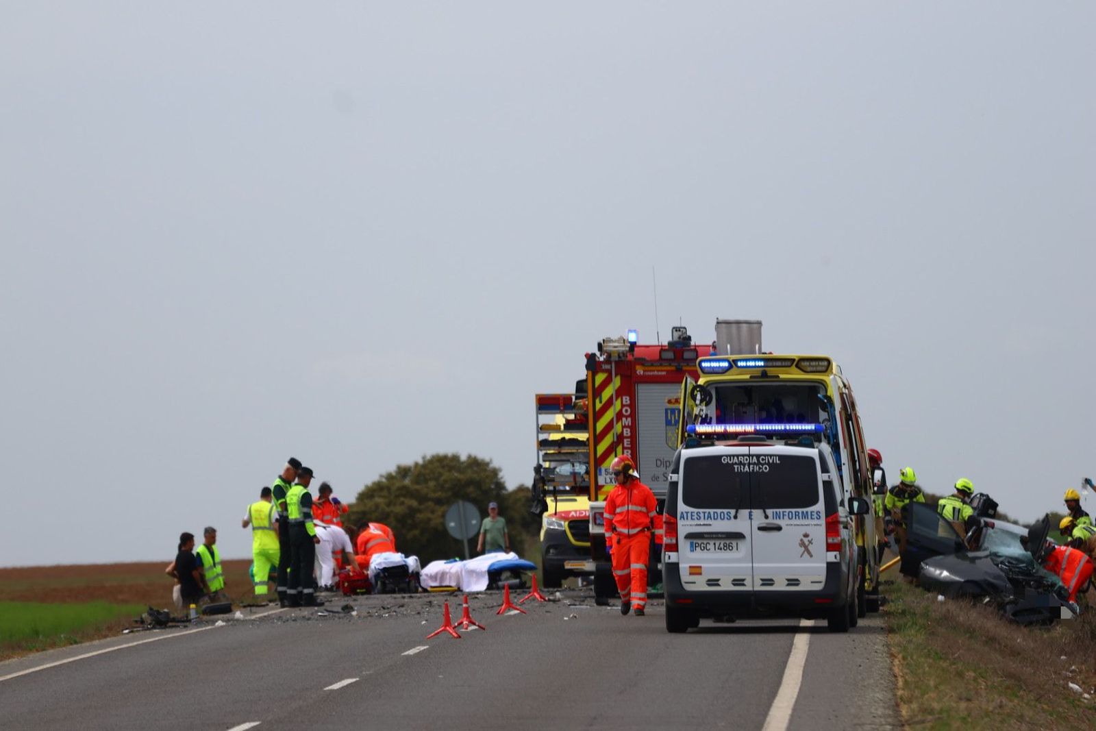 Accidente en Parada de arriba