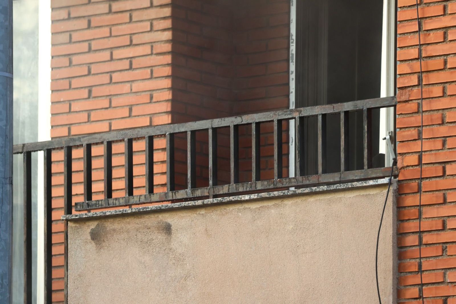 Incendio en una vivienda en Pizarrales