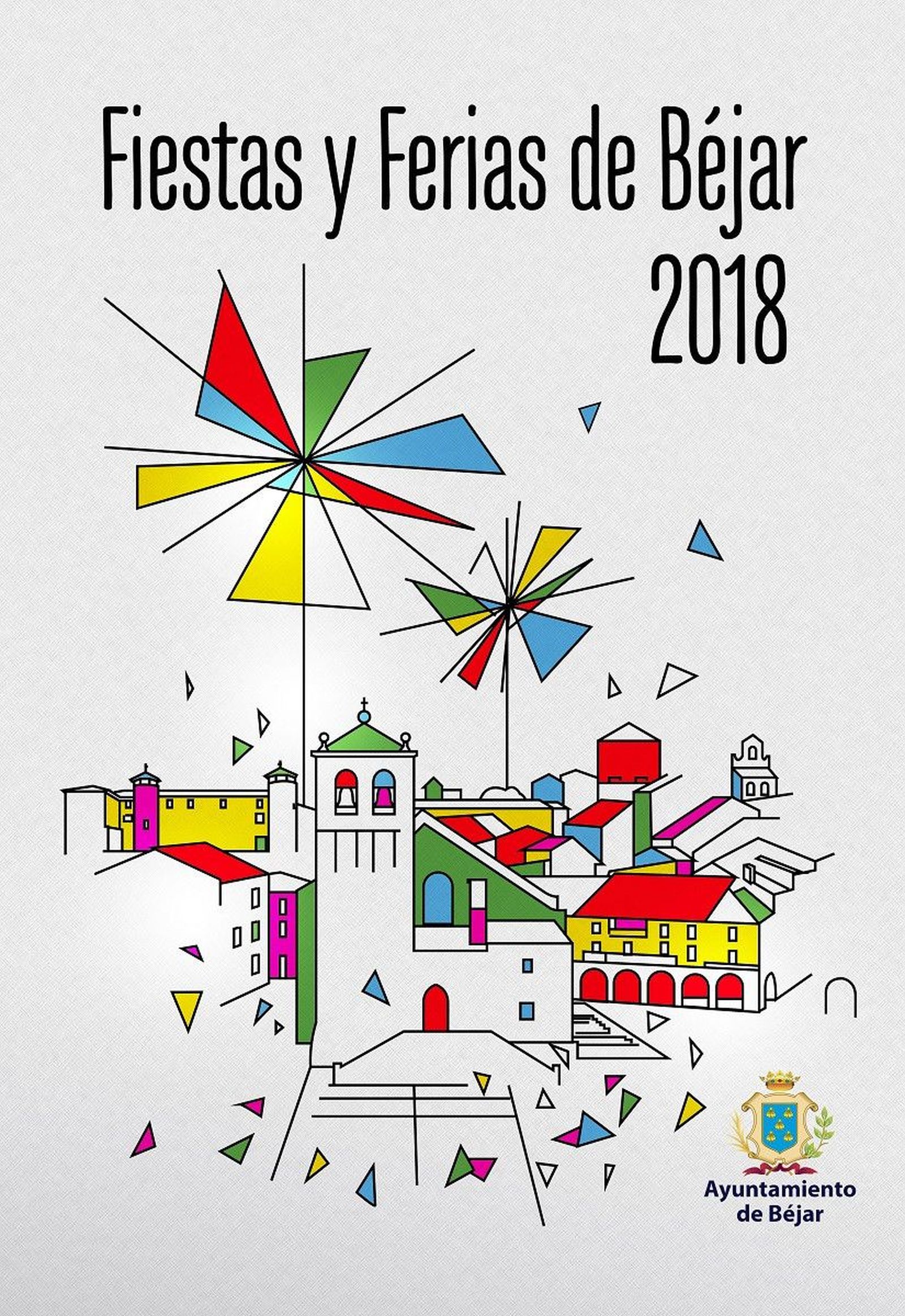 CARTEL FIESTAS Bu00c9JAR 2018