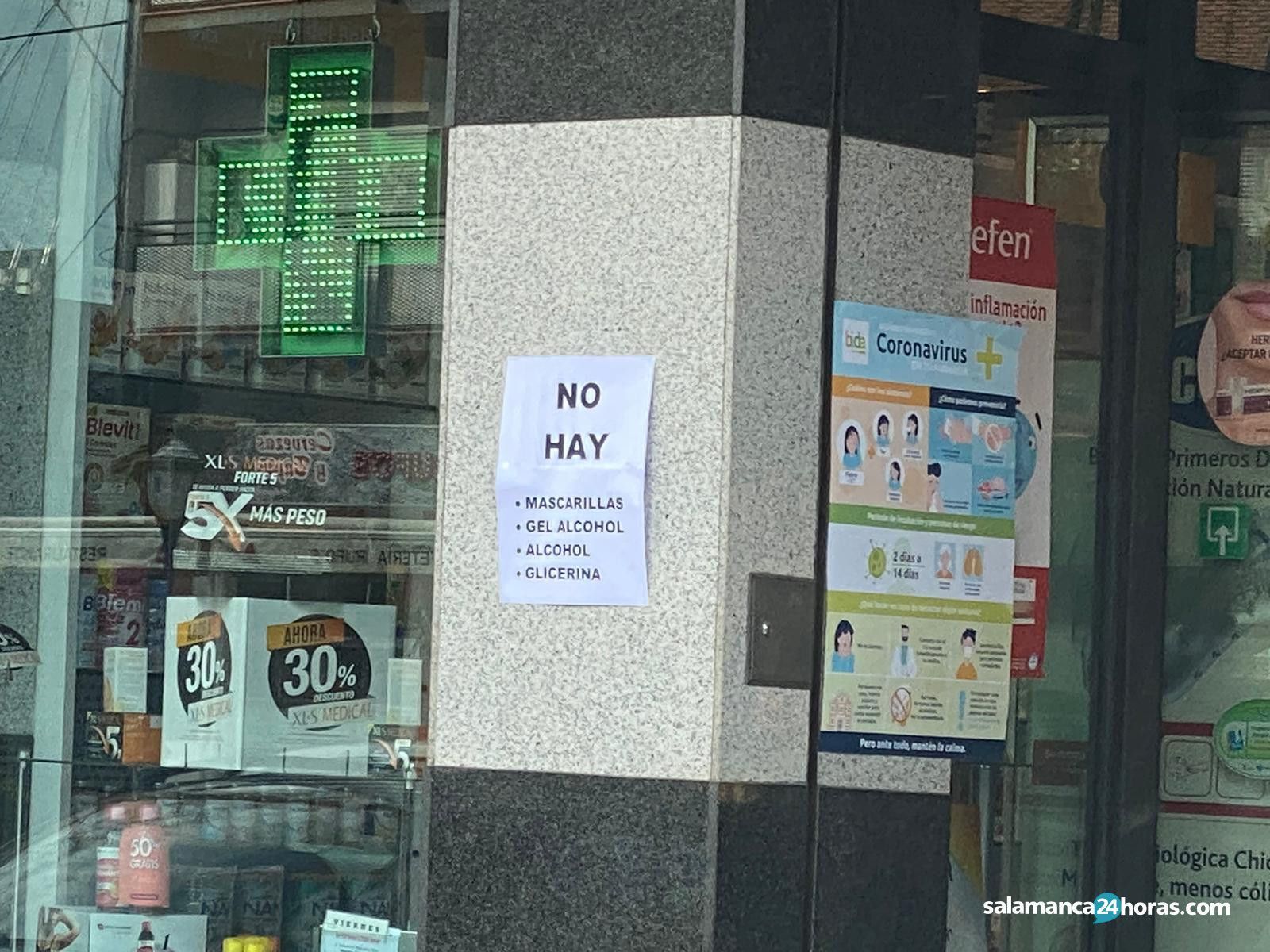 Farmacias mascarillas agotadas