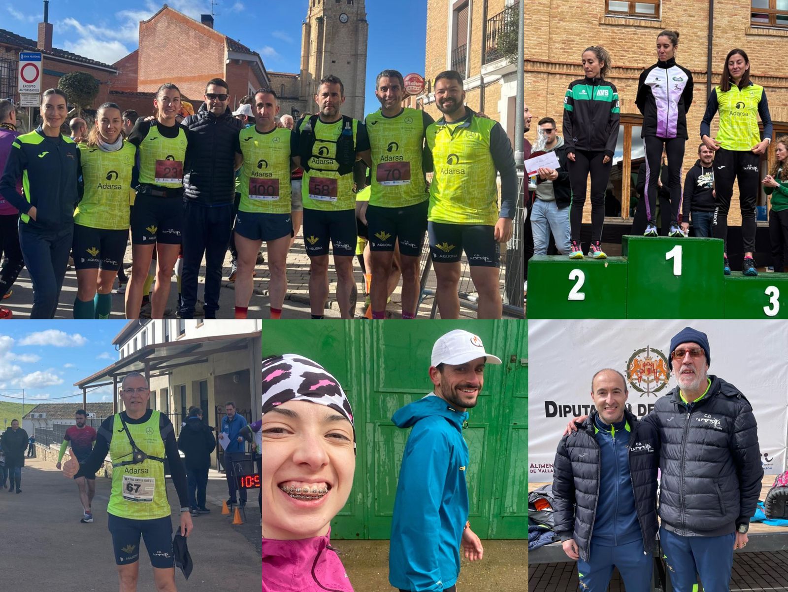 Los atletas de Zamora Corre, presentes en las citas de Matilla de los Caños, La Parra, Villamuriel de Cerrato y León