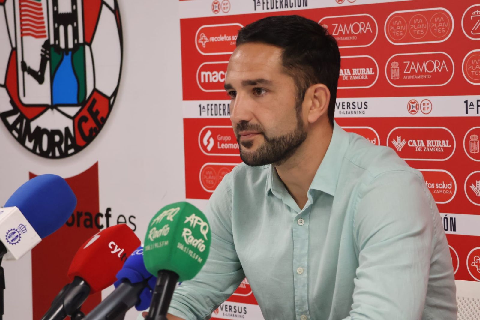 Dani Vidal, en rueda de prensa