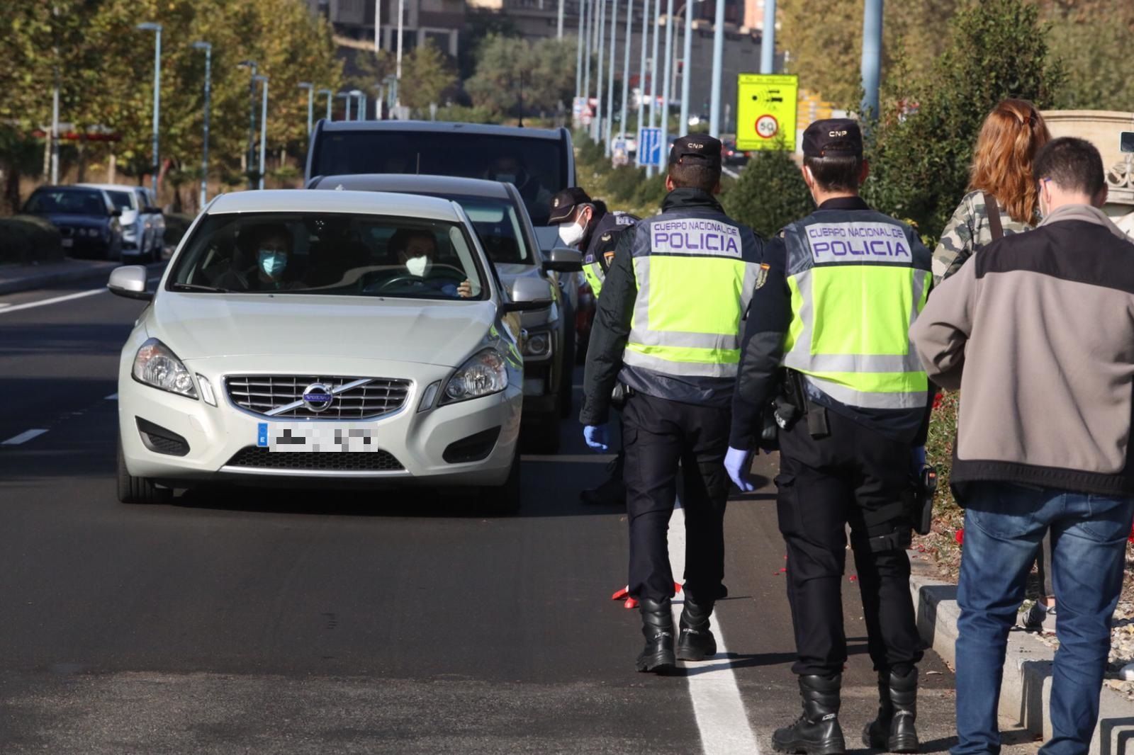 Control policial en Salamanca | Foto: S24H