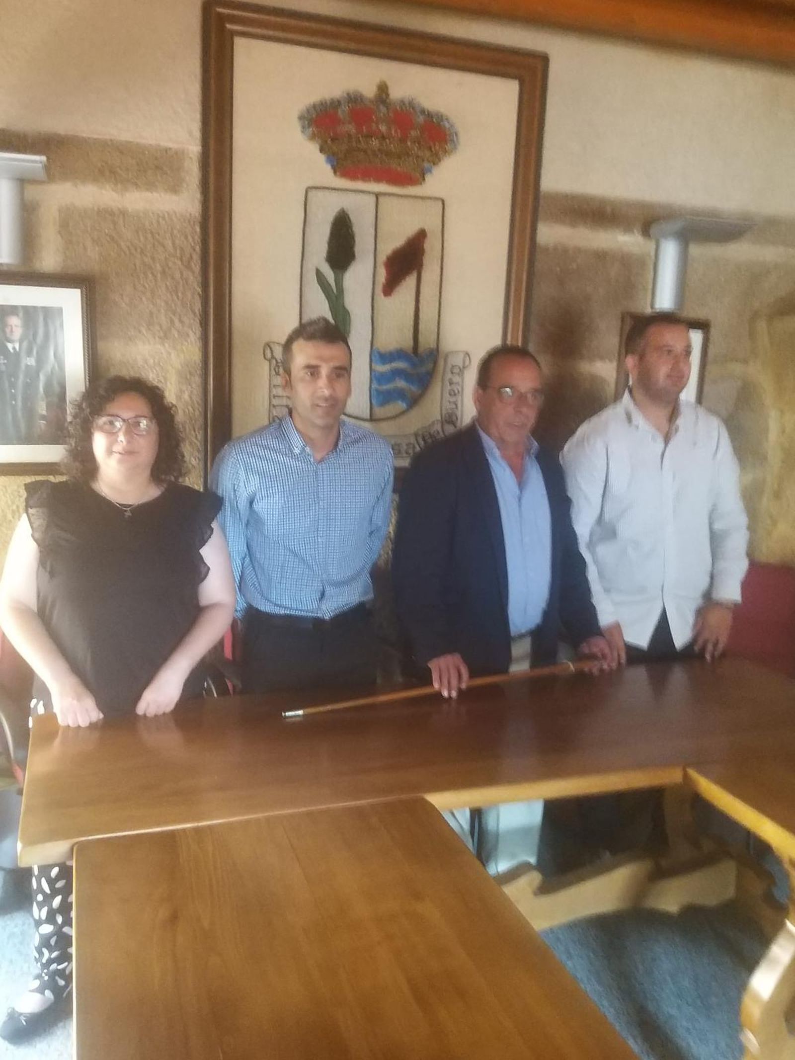 Constitución del ayuntamiento de Hinojosa del Duero