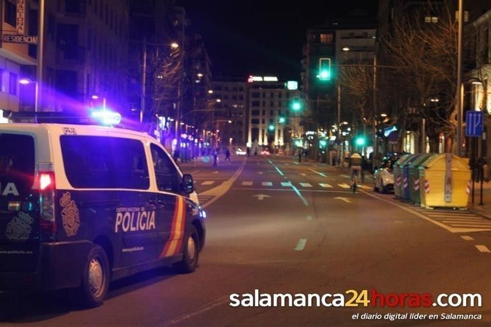 Manifestación contra el parking de vecinos y comerciantes de Comuneros