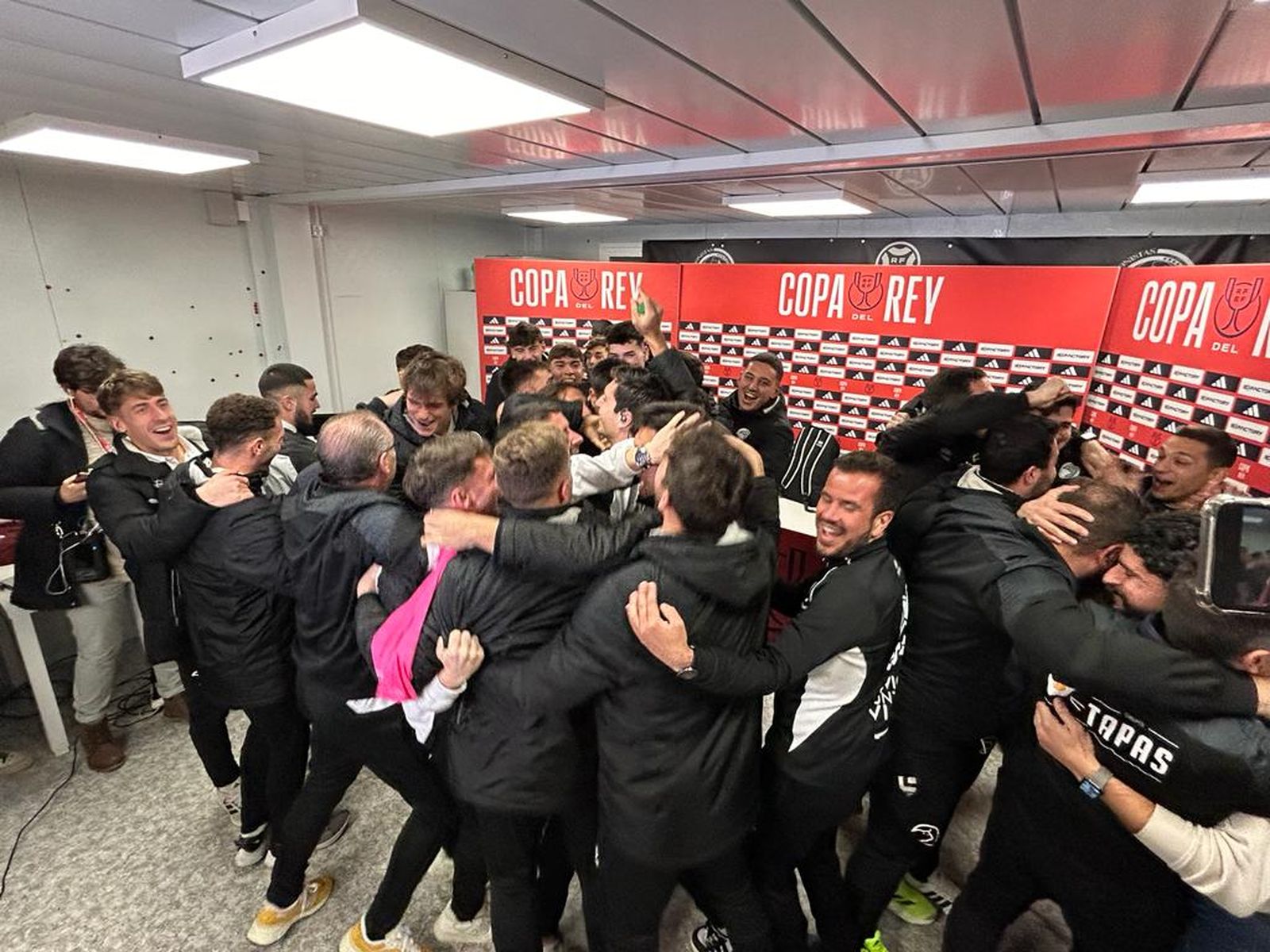 Unionistas en el sorteo de octavos de final