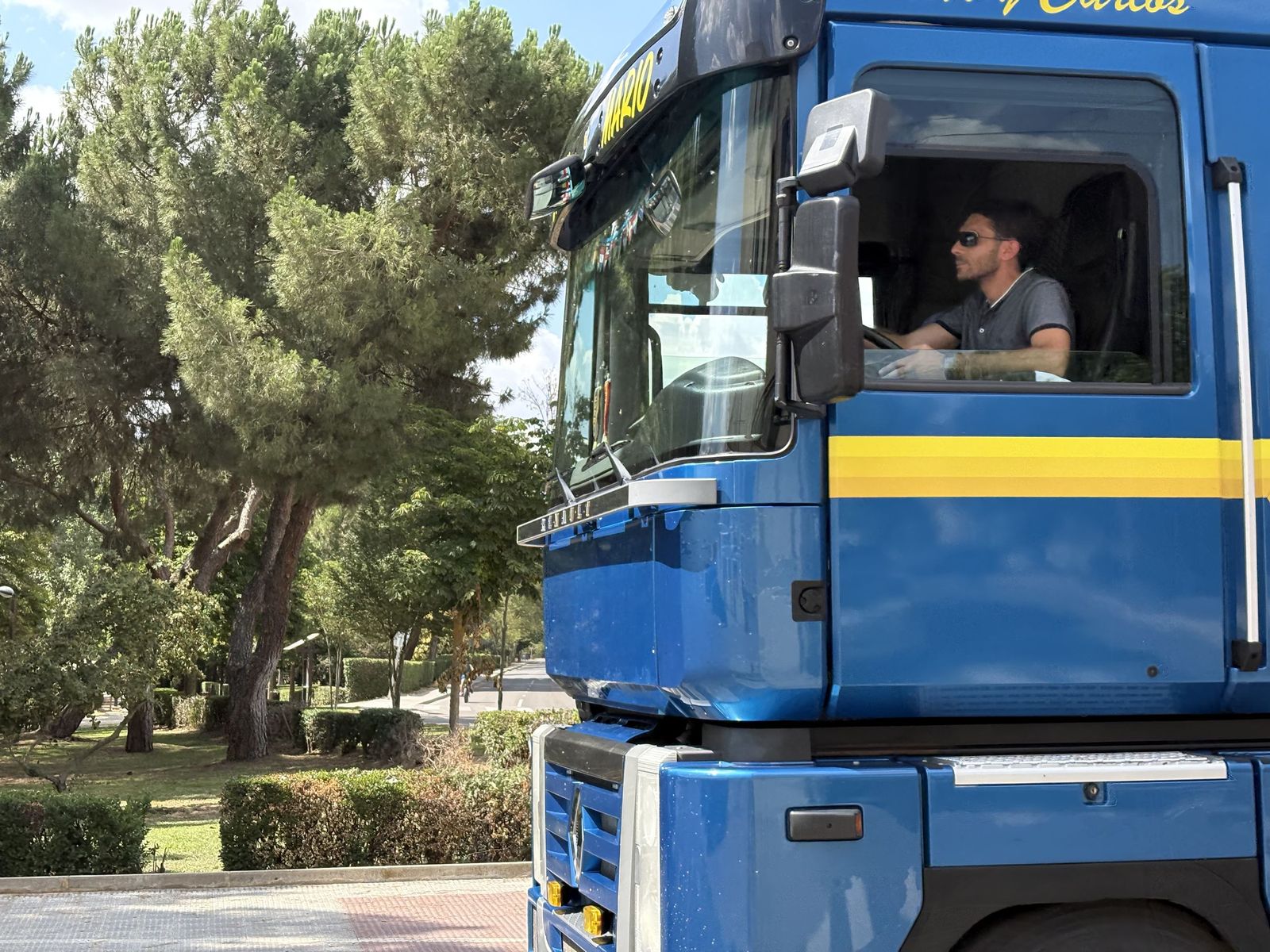 GALERÍA | Los transportistas celebran San Cristobal por las calles de Zamora