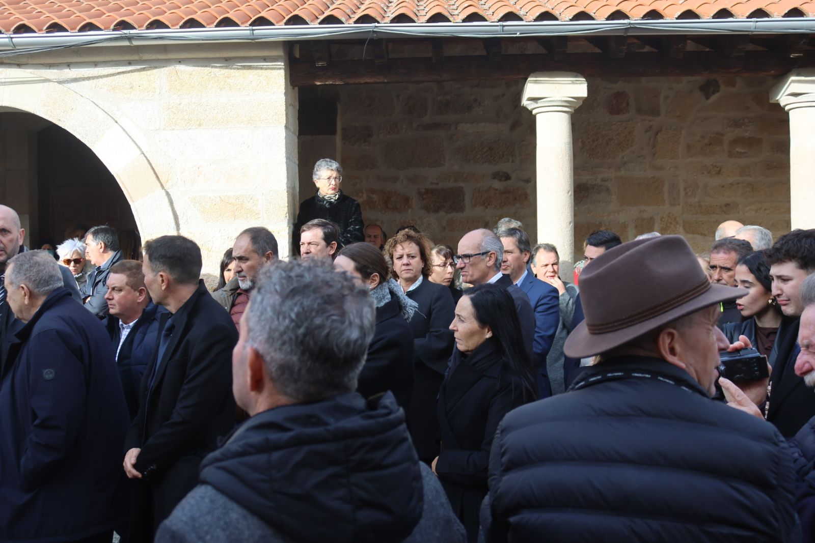 Funeral del empresario Silvestre Sánchez Sierra en Aldearrodrigo