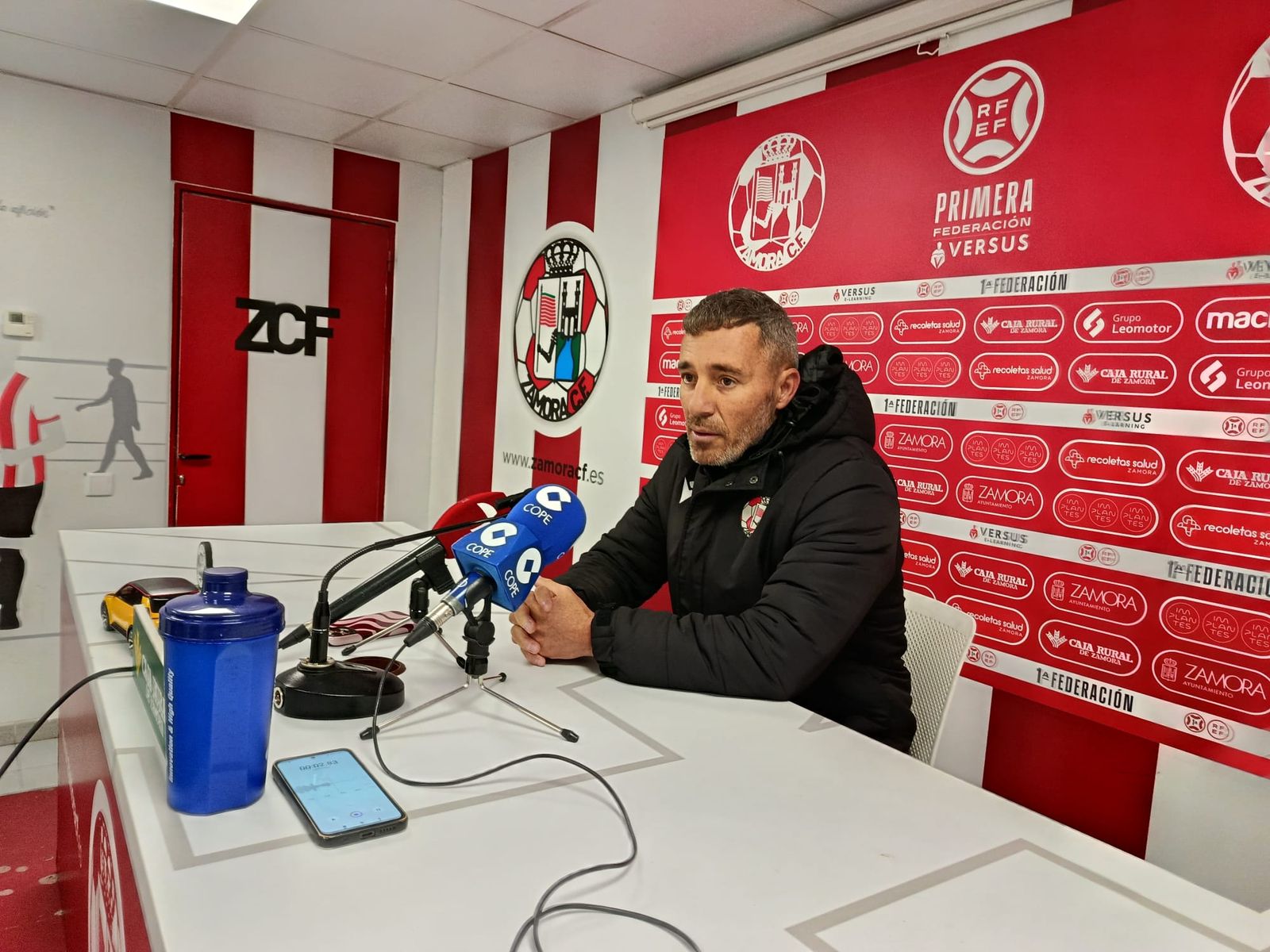 Óscar Cano rueda de prensa Bilbao Athletic